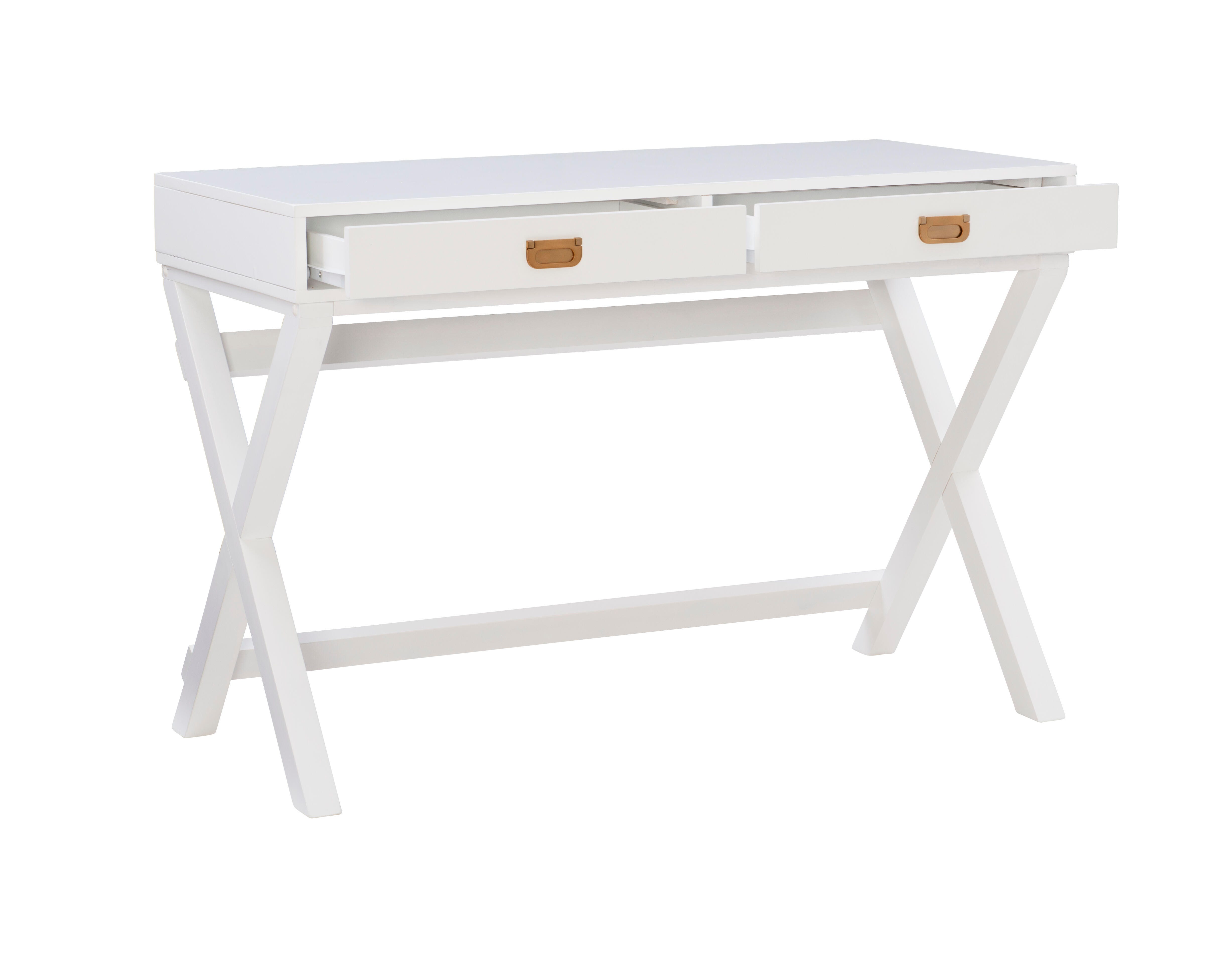 Linon Paige Desk, White, large
