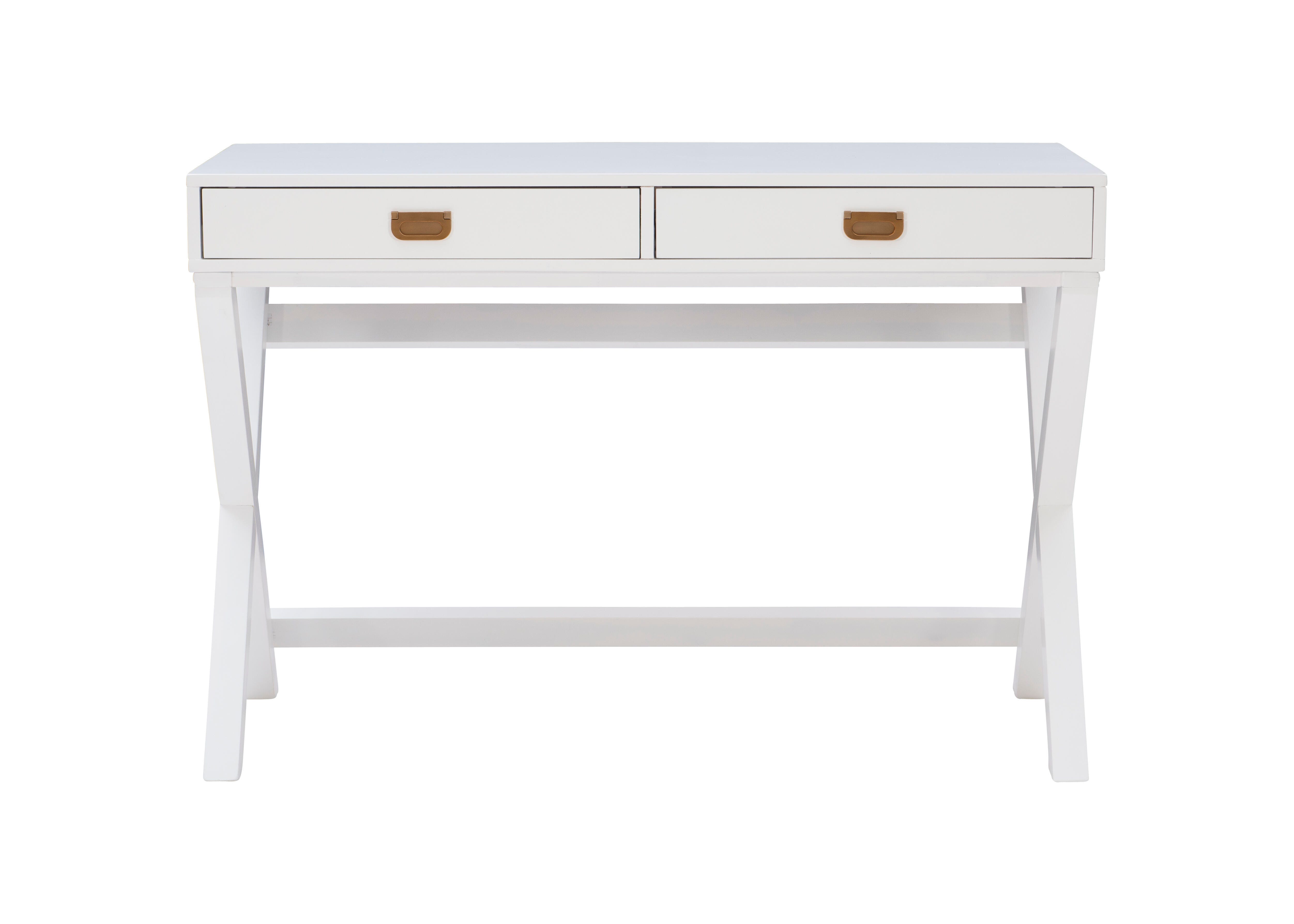 Linon Paige Desk, White, large