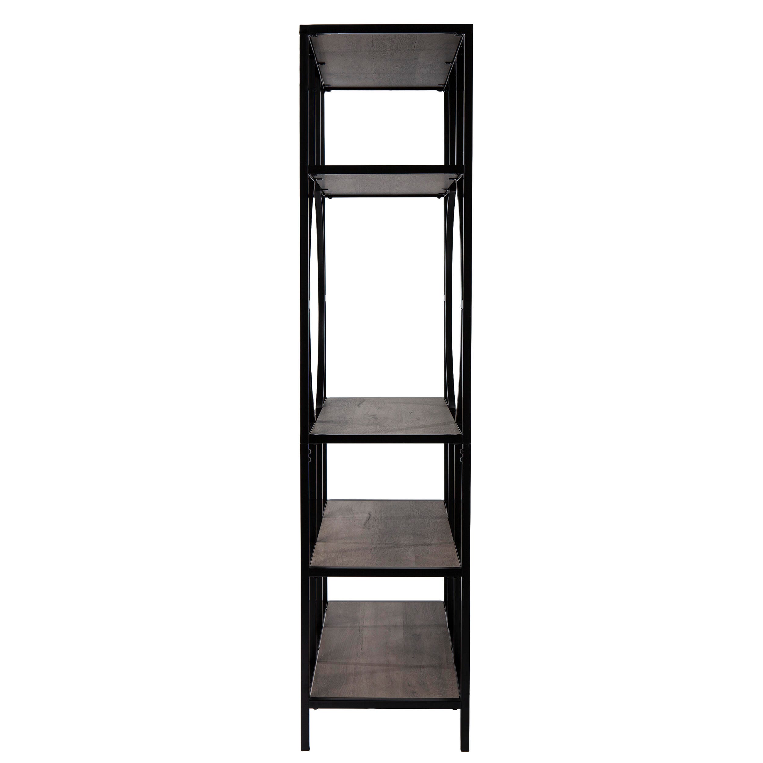 Southern Enterprises Upton 5-Tier Bookcase, , large