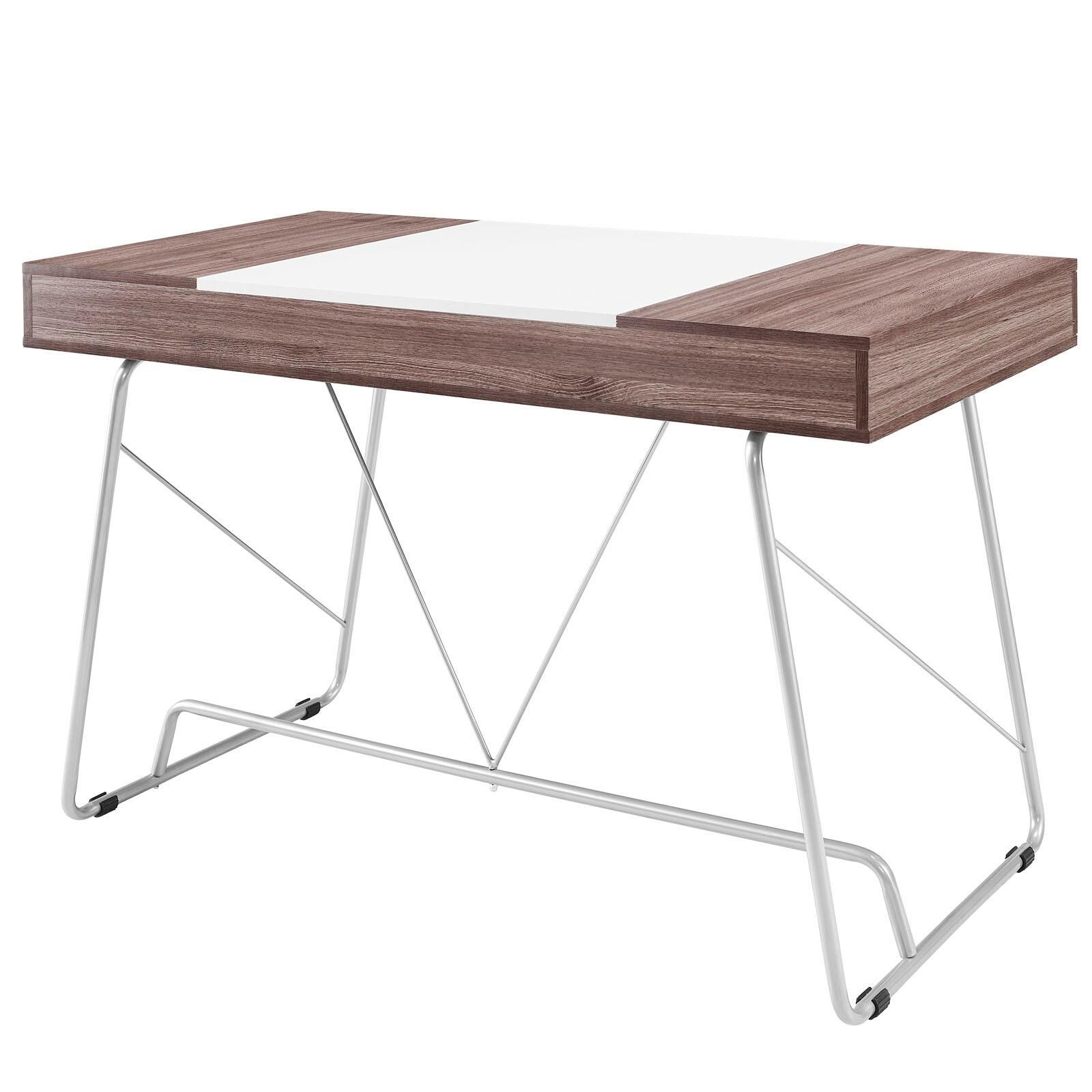 Modway Panel 3-Drawer Office Desk, , large