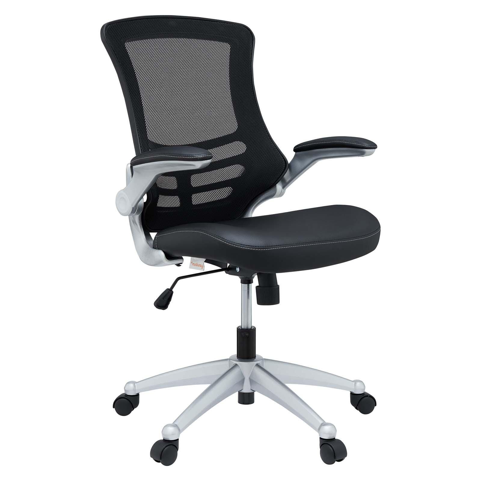 Modway Attainment Office Chair, Black, large