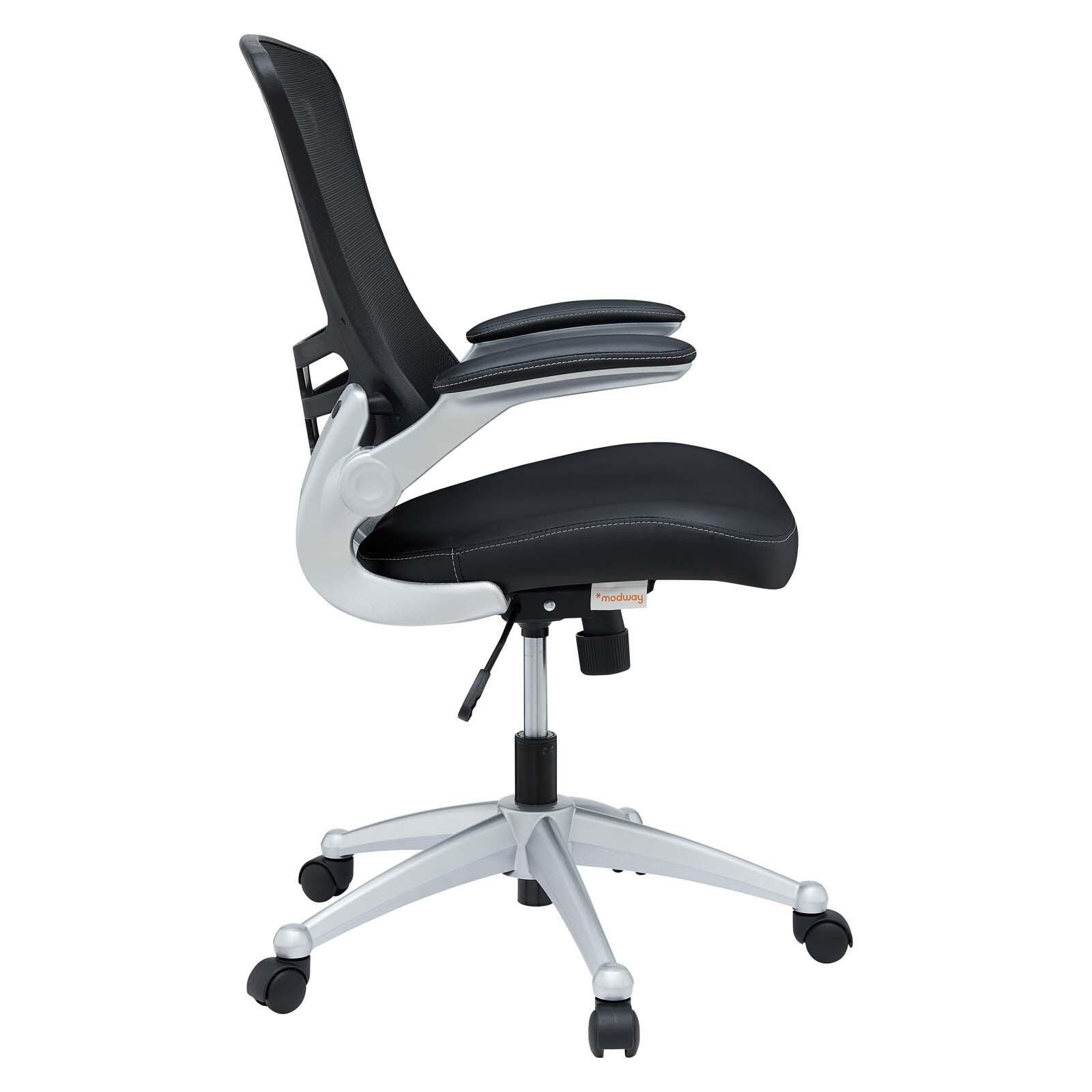 Modway Attainment Office Chair, Black, large