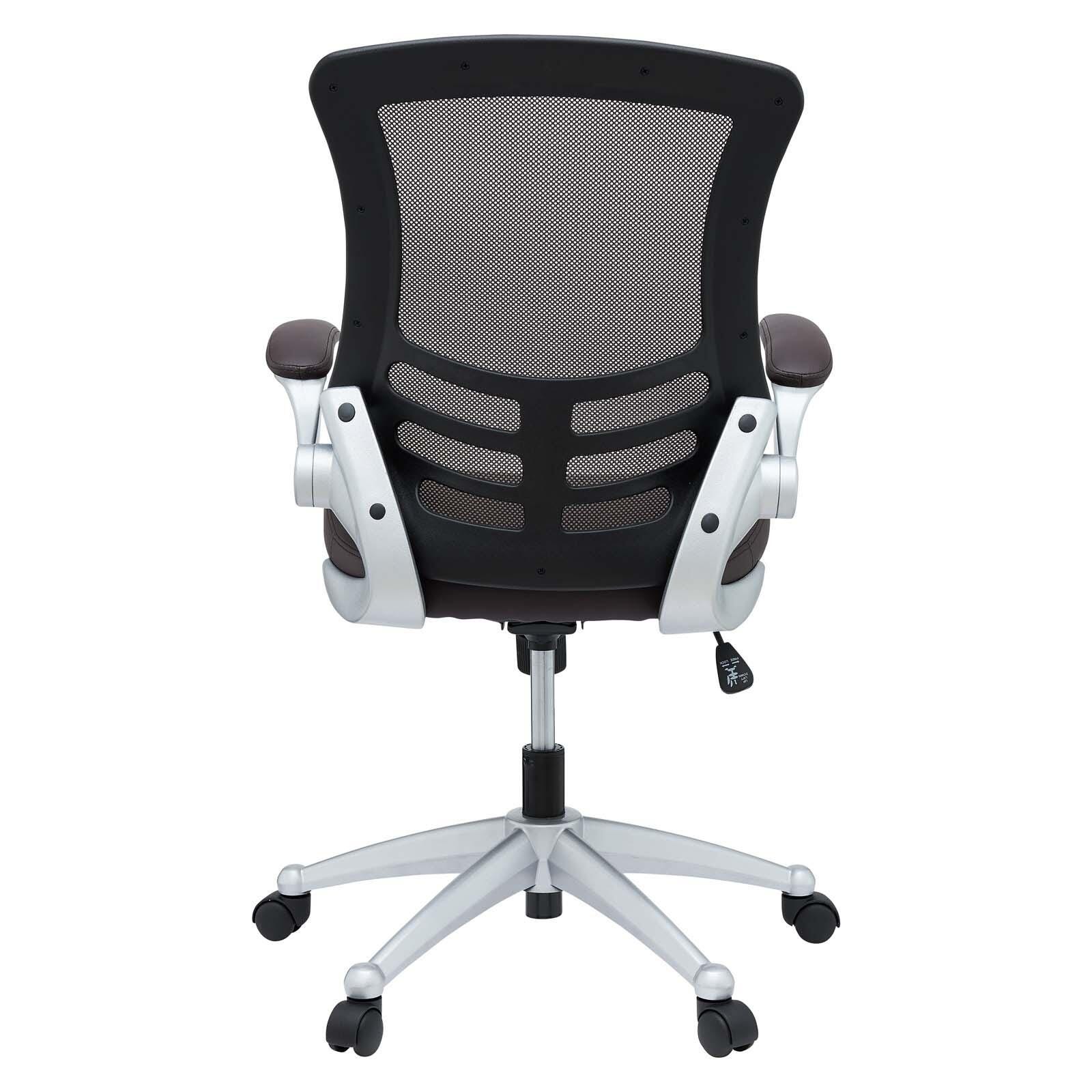 Modway Attainment Office Chair, Brown, large