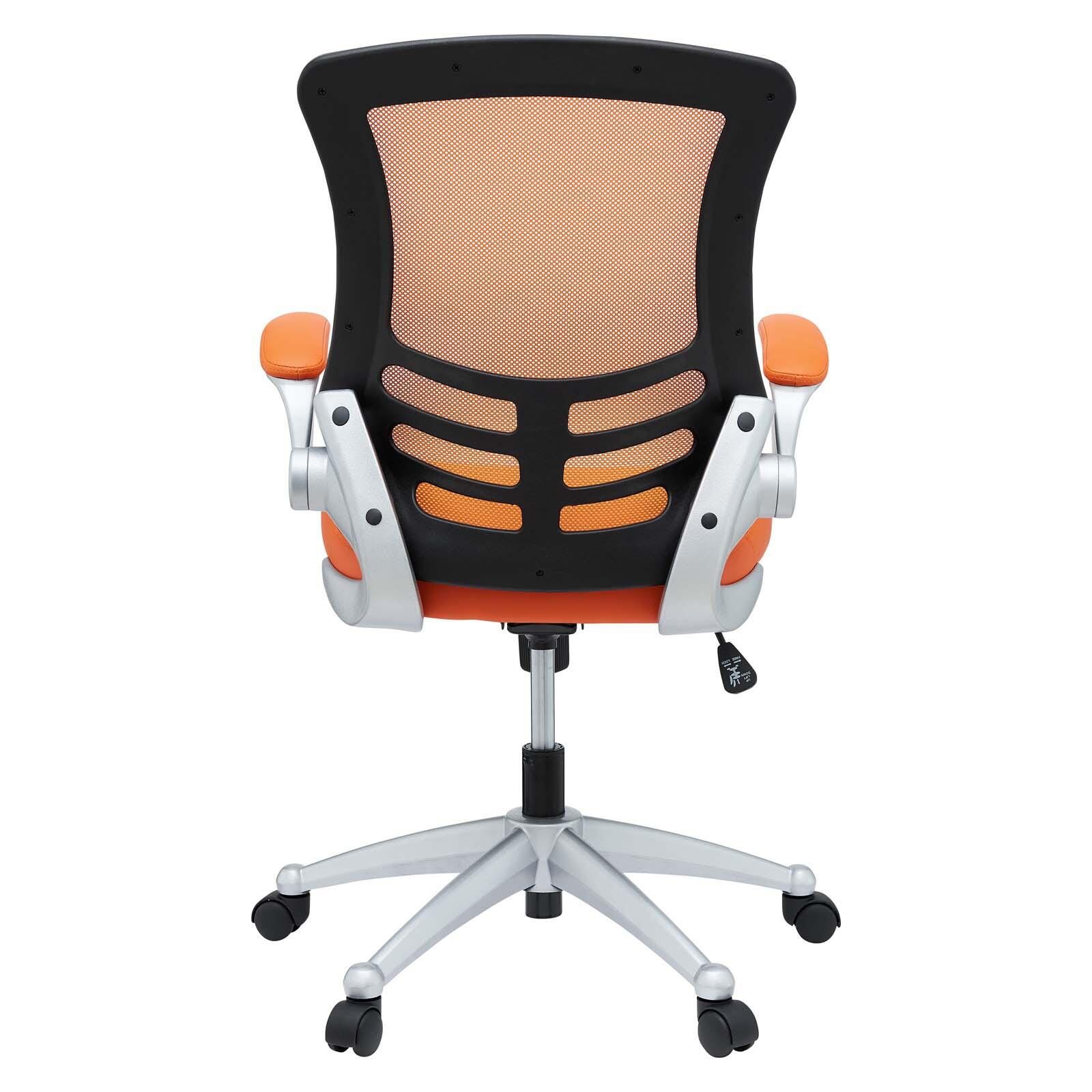 Modway Attainment Office Chair, Orange, large
