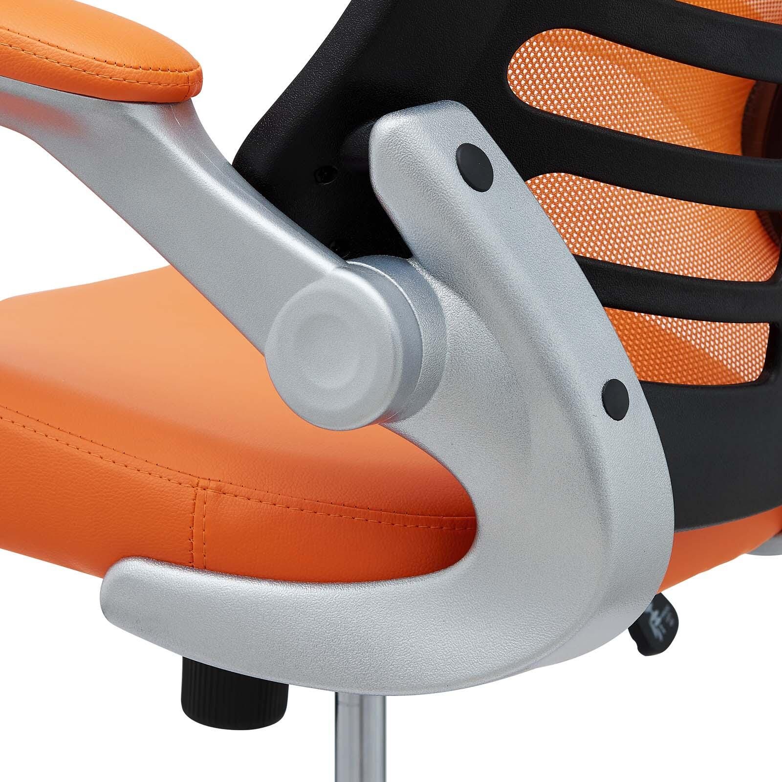 Modway Attainment Office Chair, Orange, large