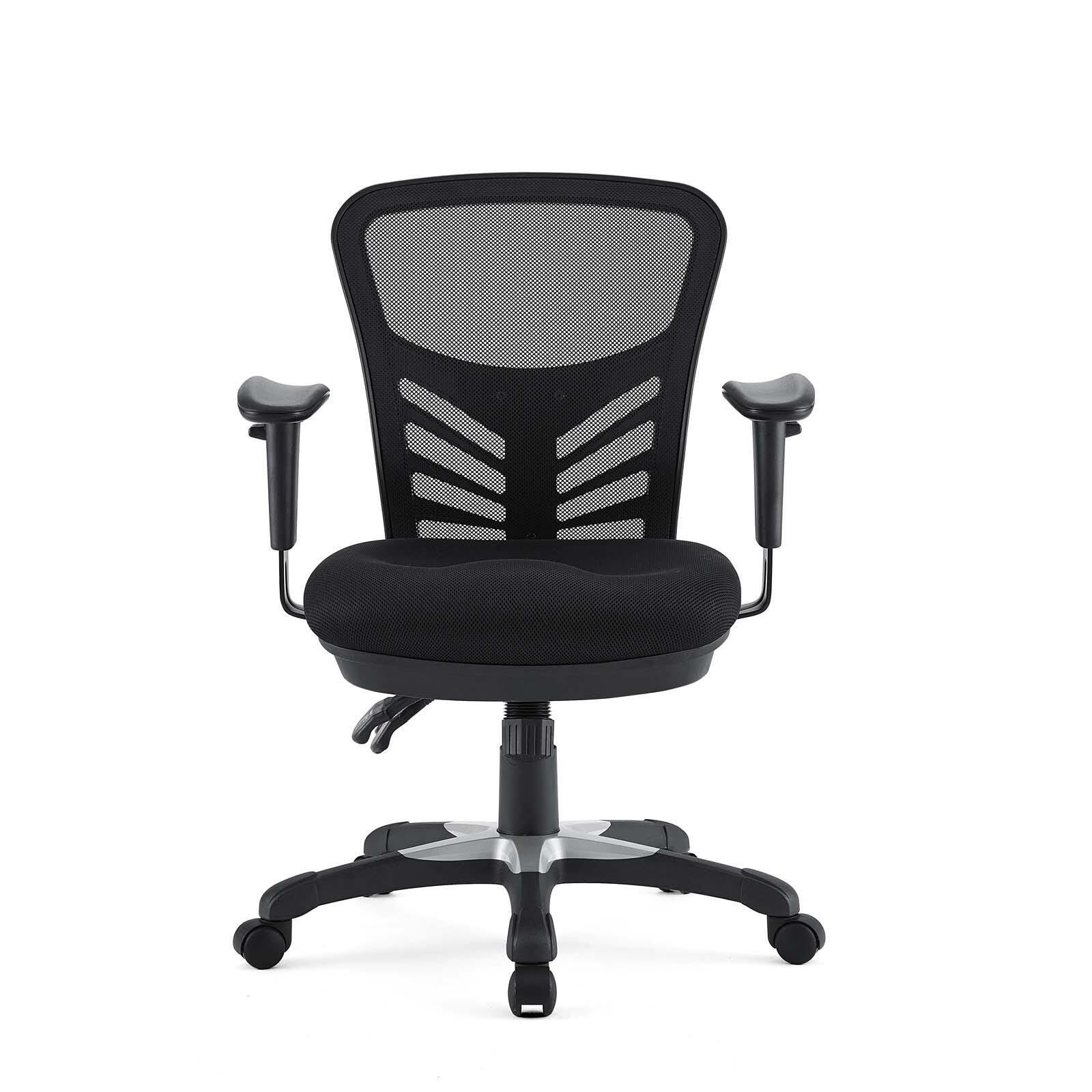 Modway Articulate Mesh Office Chair, Black, large