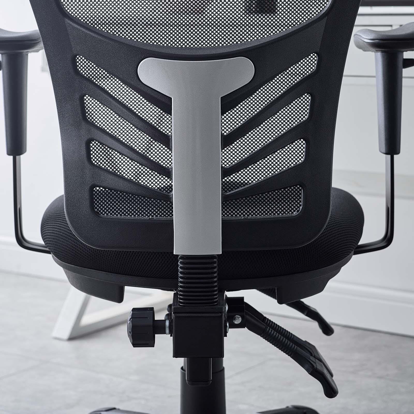Modway Articulate Mesh Office Chair, Black, large