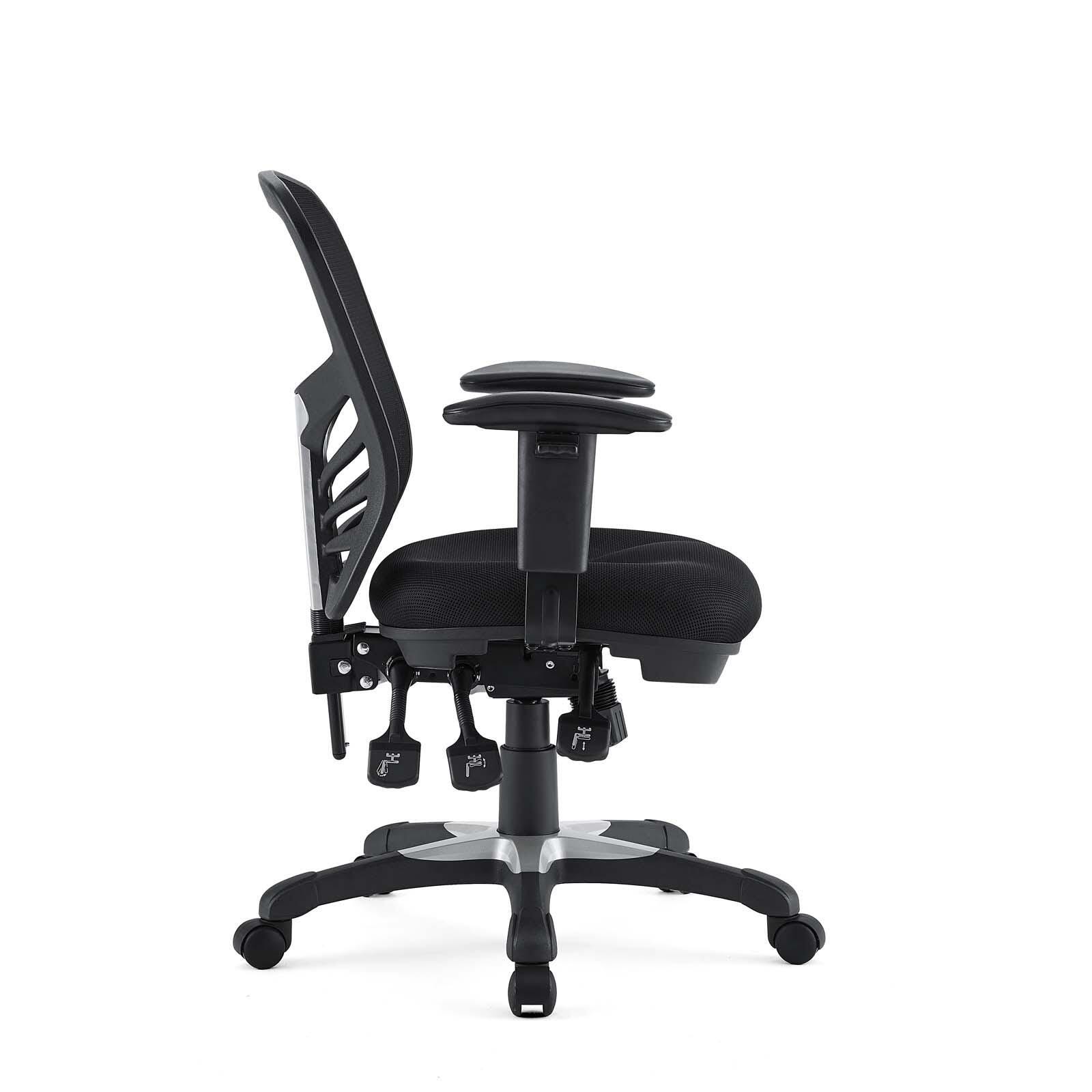 Modway Articulate Mesh Office Chair, Black, large