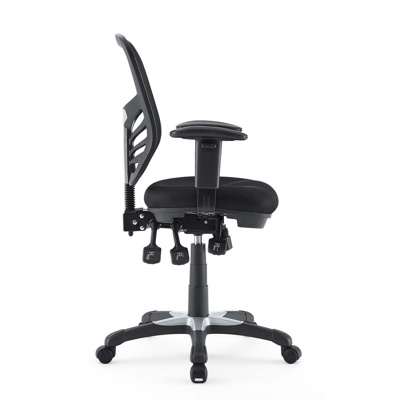 Modway Articulate Mesh Office Chair, Black, large