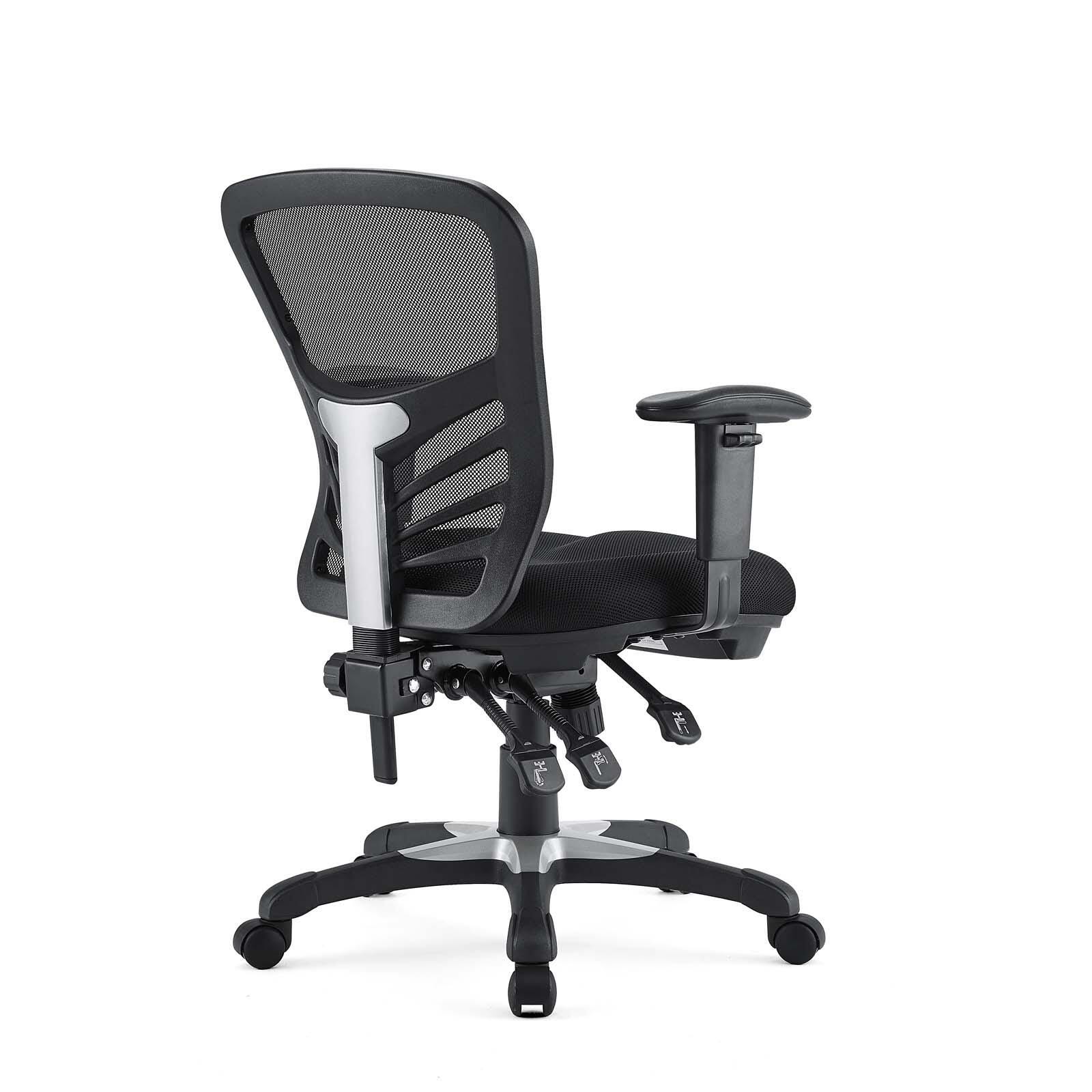 Modway Articulate Mesh Office Chair, Black, large