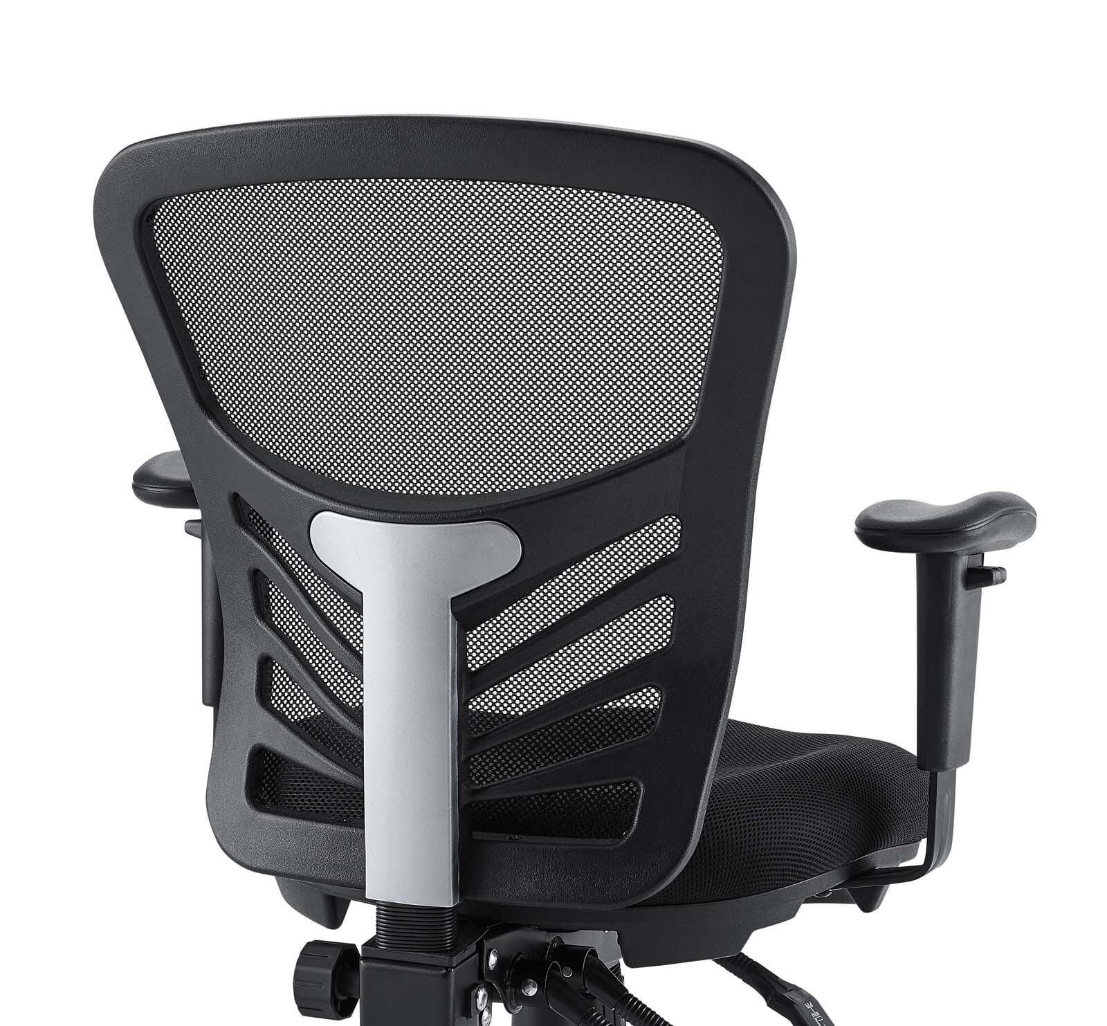 Modway Articulate Mesh Office Chair, Black, large