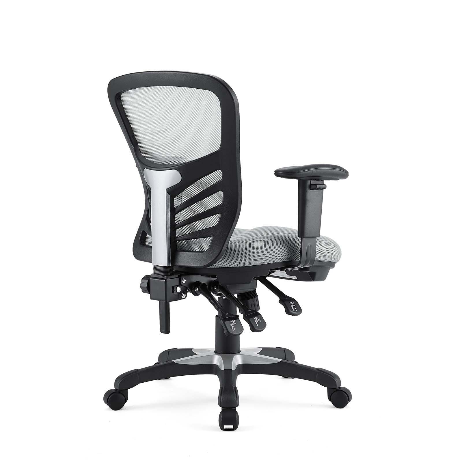 Modway Articulate Mesh Office Chair, Gray, large