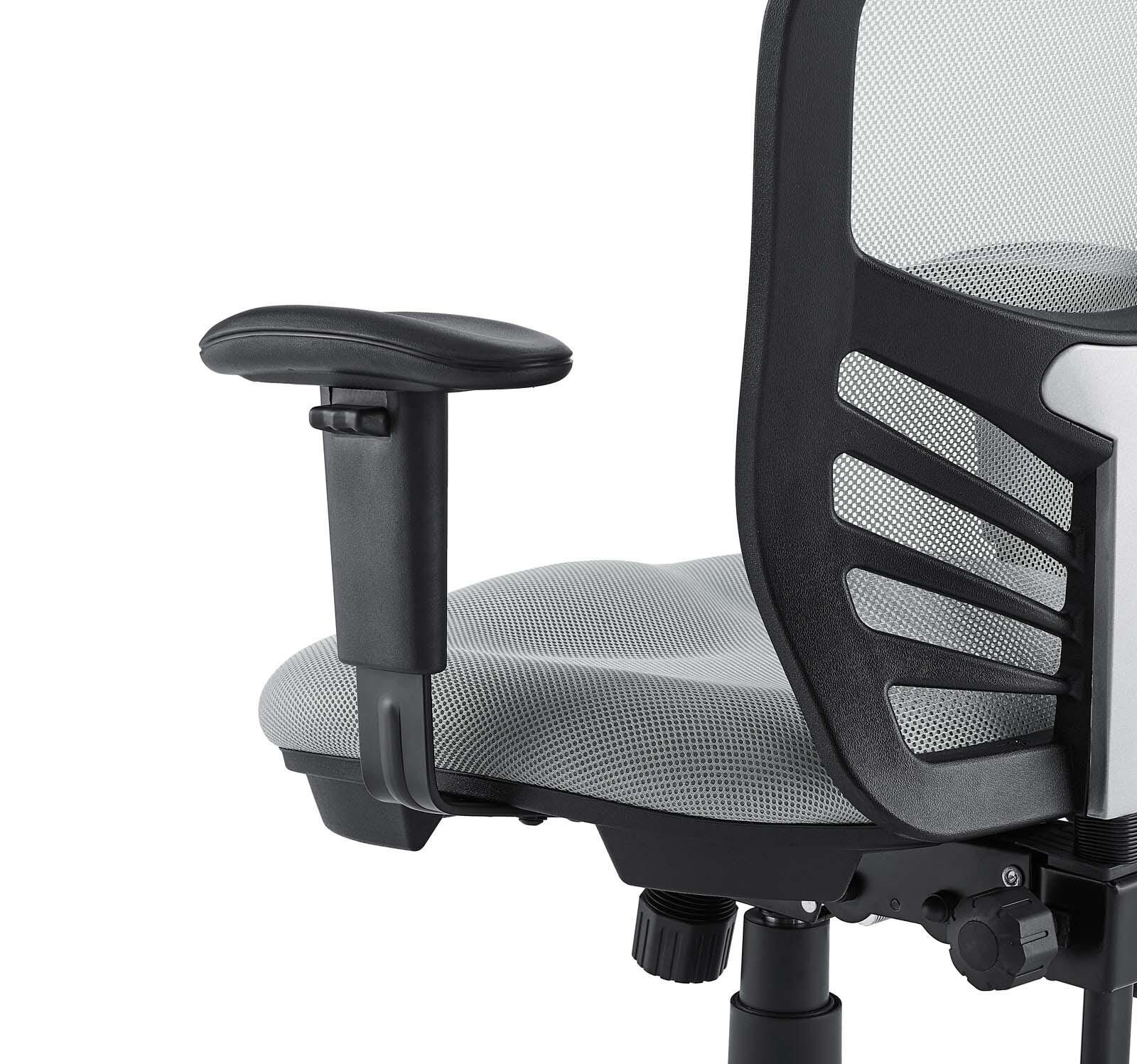 Modway Articulate Mesh Office Chair, Gray, large