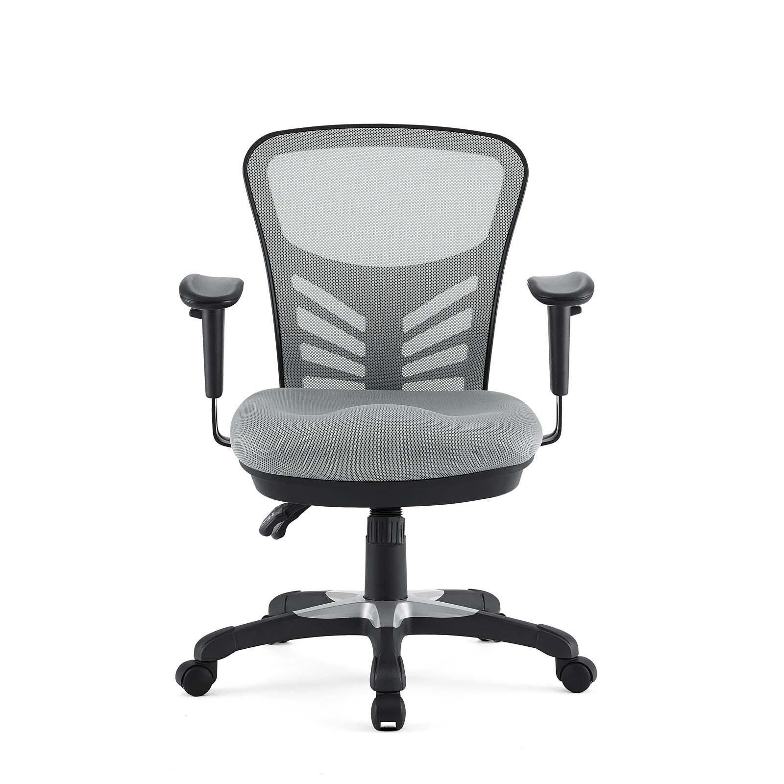 Modway Articulate Mesh Office Chair, Gray, large