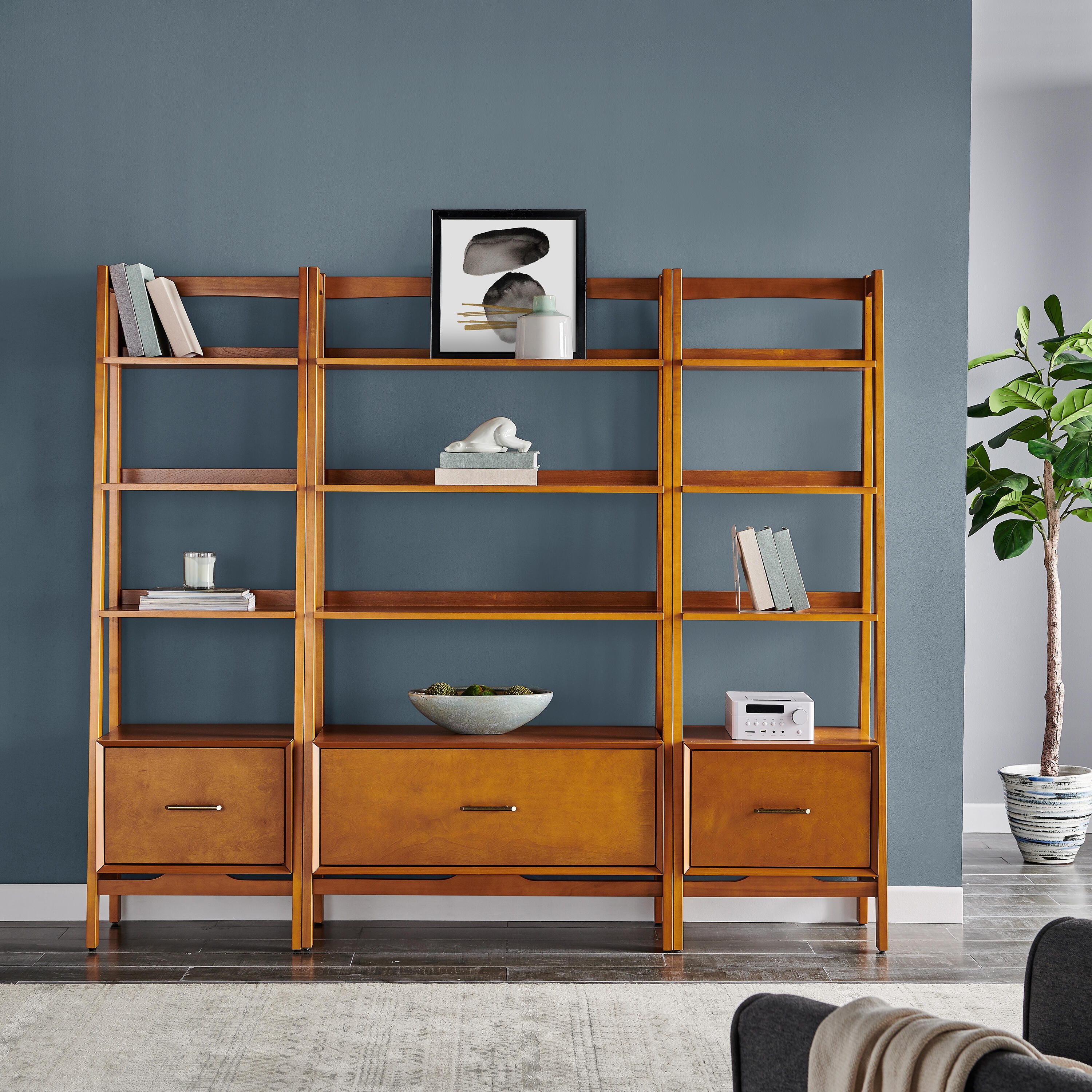 Landon 3Pc Etagere Set, Acorn, large