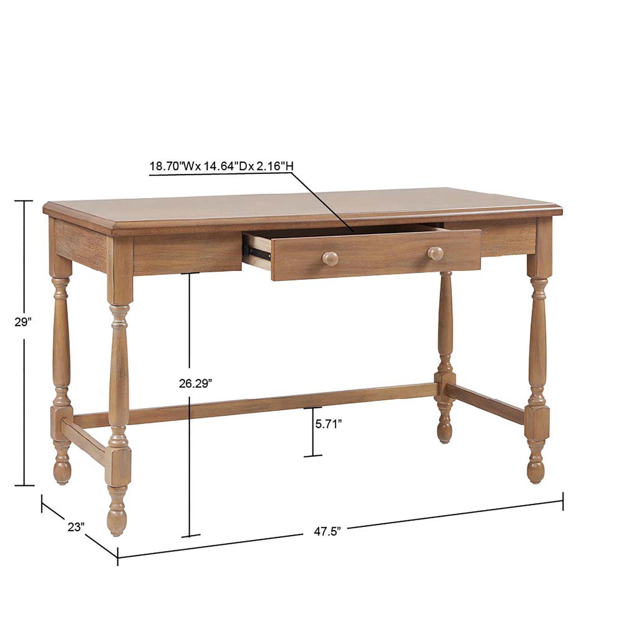 Martha Stewart Tabitha 48" Home Office Desk, , large