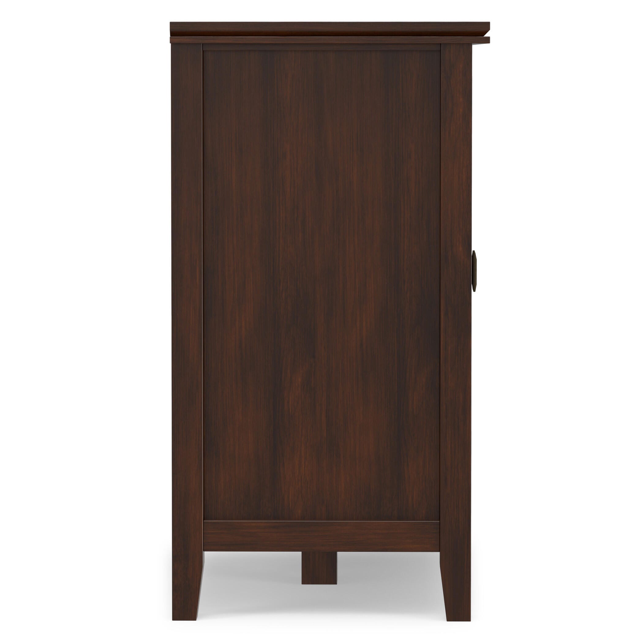 Simpli Home Artisan 66" Accent Cabinet, Russet Brown, large
