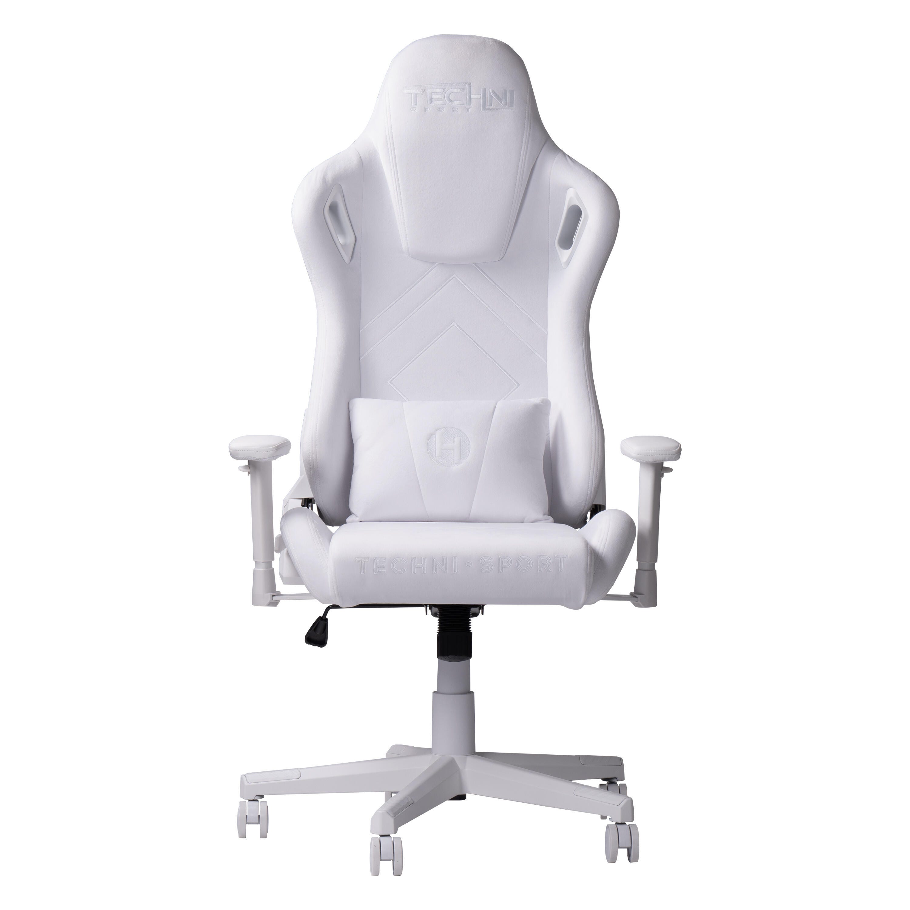 Techni Sport Gaming Chair, White, large