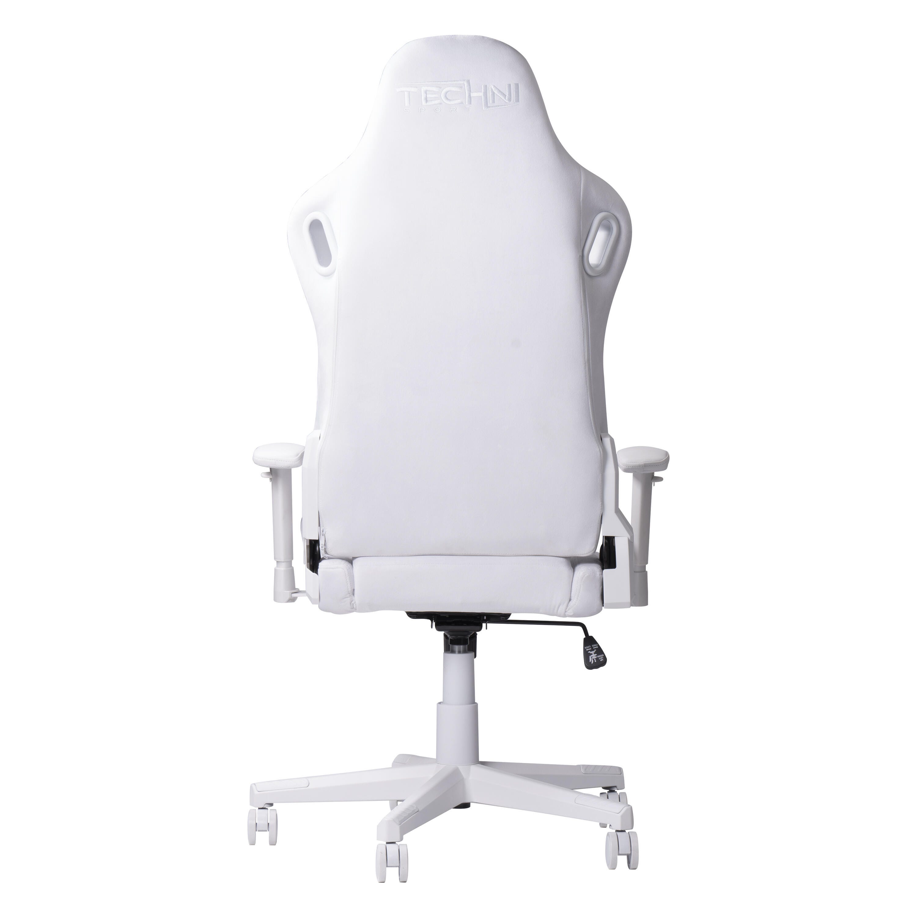 Techni Sport Gaming Chair, White, large
