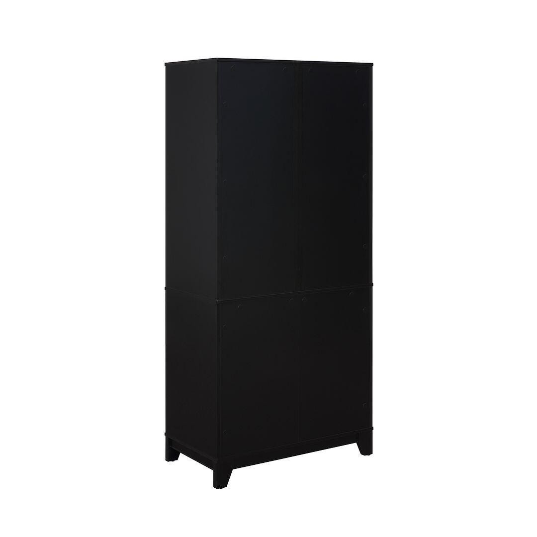 Sheridan Cane 71" Bookcase, Black, large