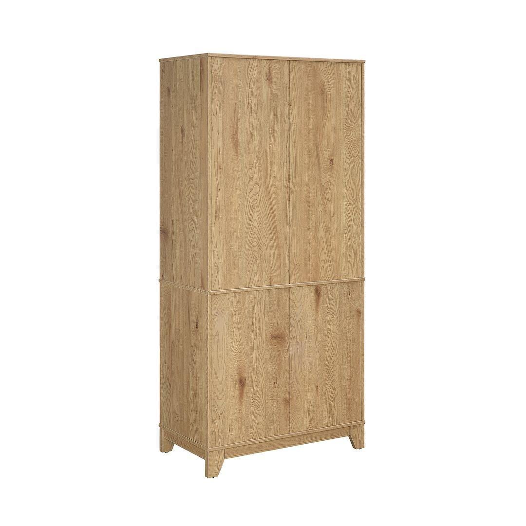 Sheridan Cane 71" Bookcase, Natural, large