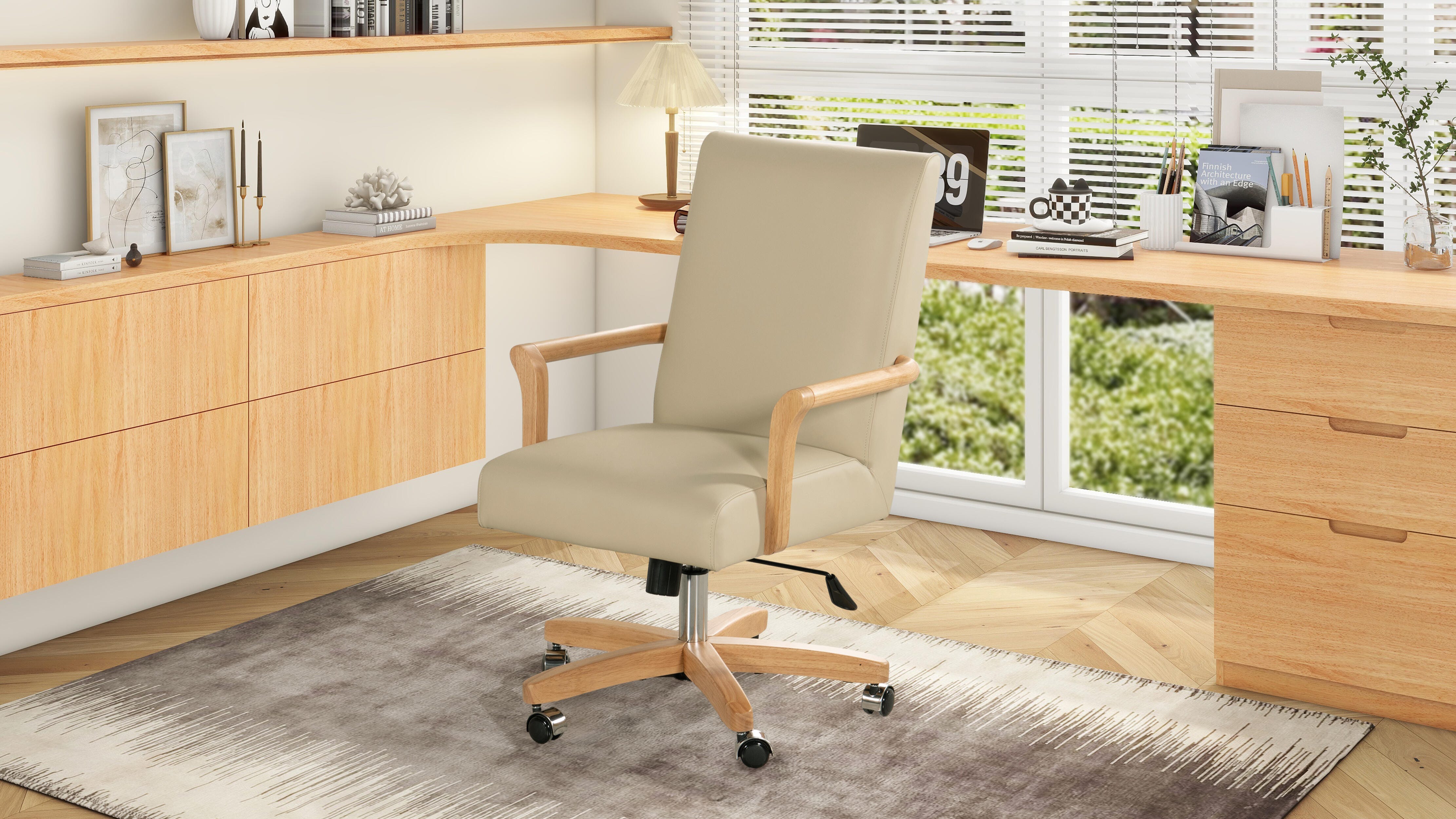 Dumont High Back Executive Office Chair, , large
