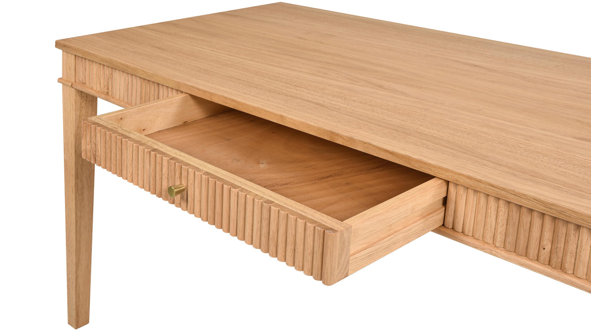 Dumont 63" Fluted Writing Desk, , swatch