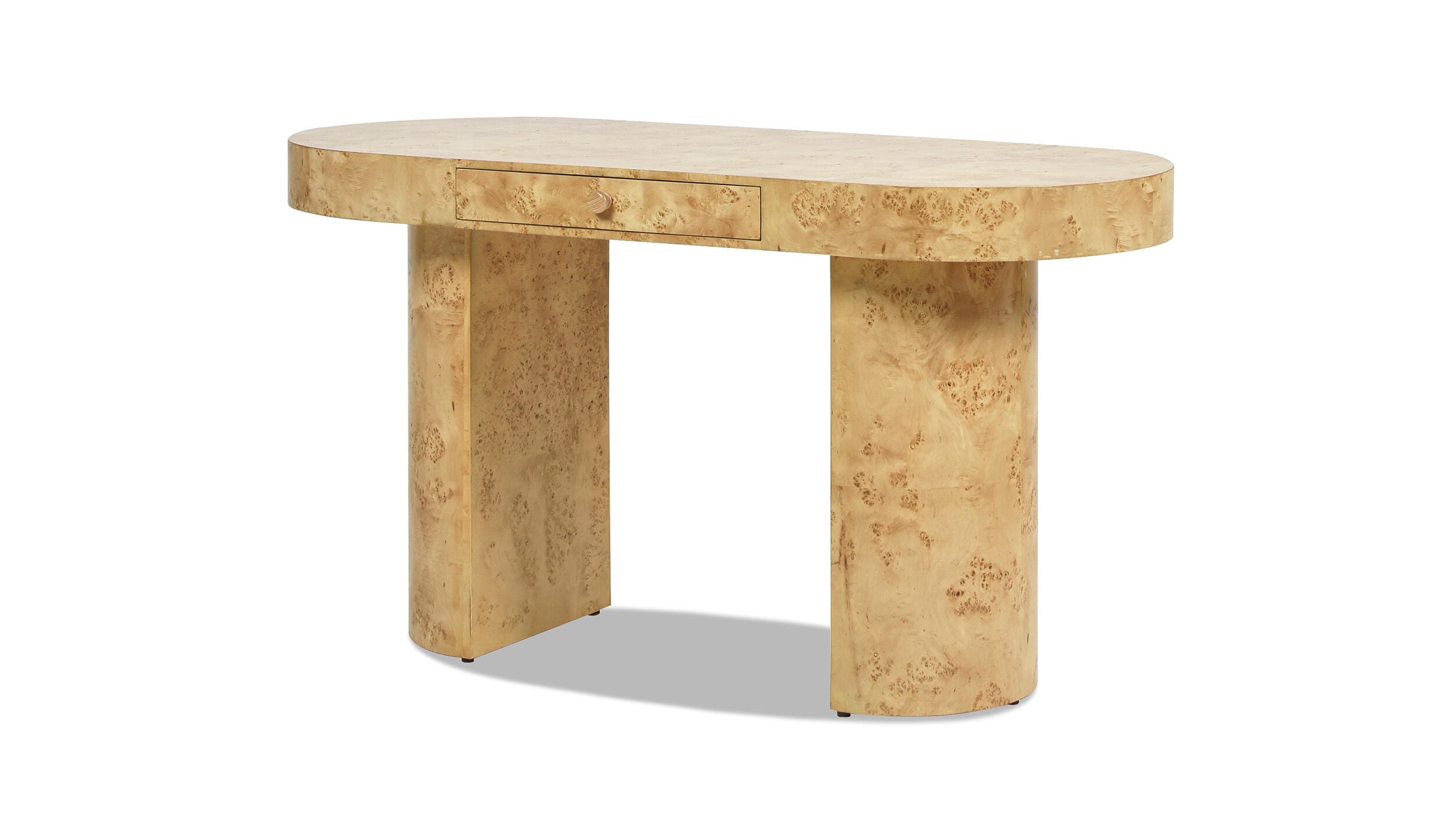 Jennifer Taylor Home Jesse 55.5" Oval Computer Desk, , large
