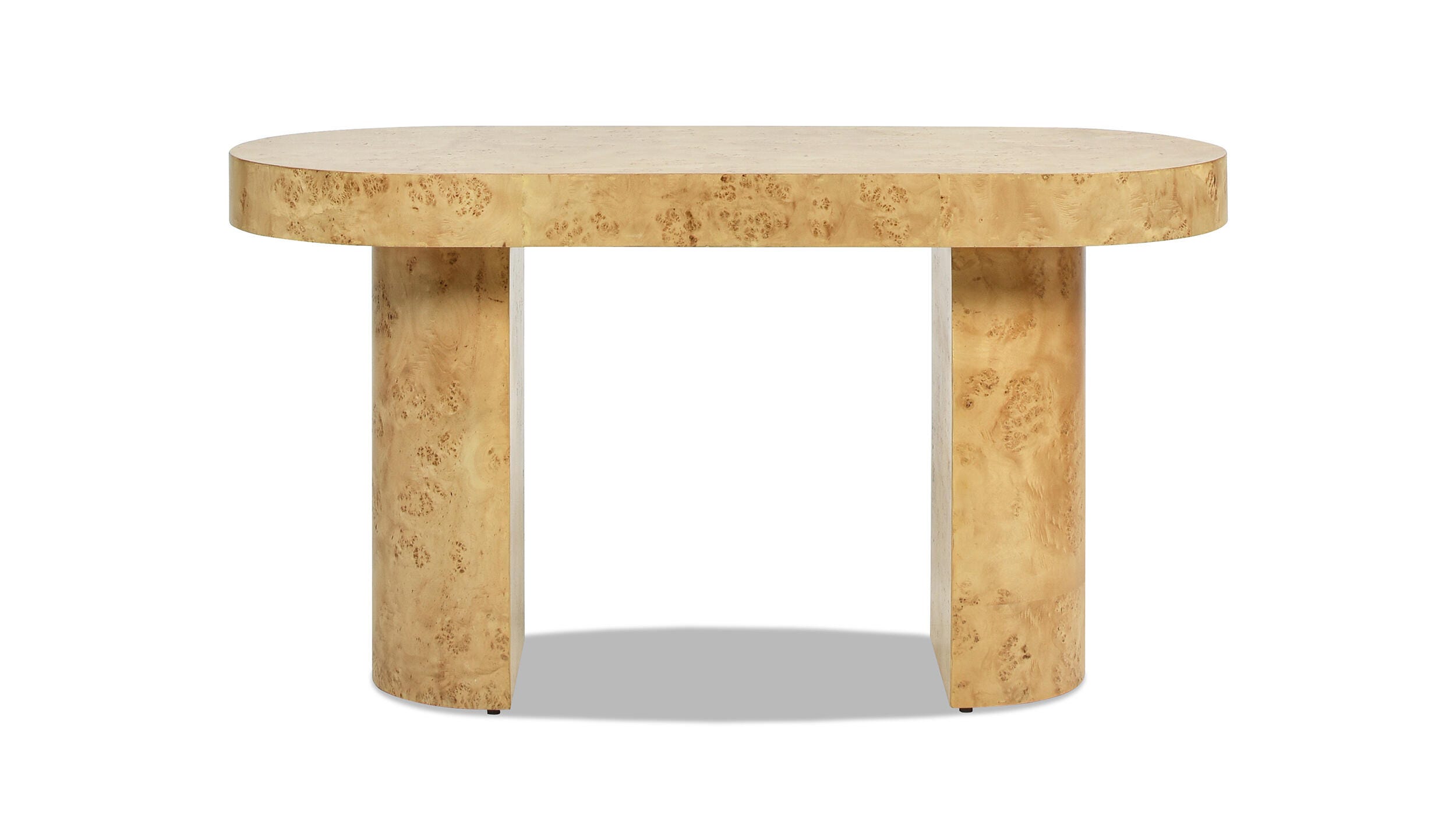 Jennifer Taylor Home Jesse 55.5" Oval Computer Desk, , large