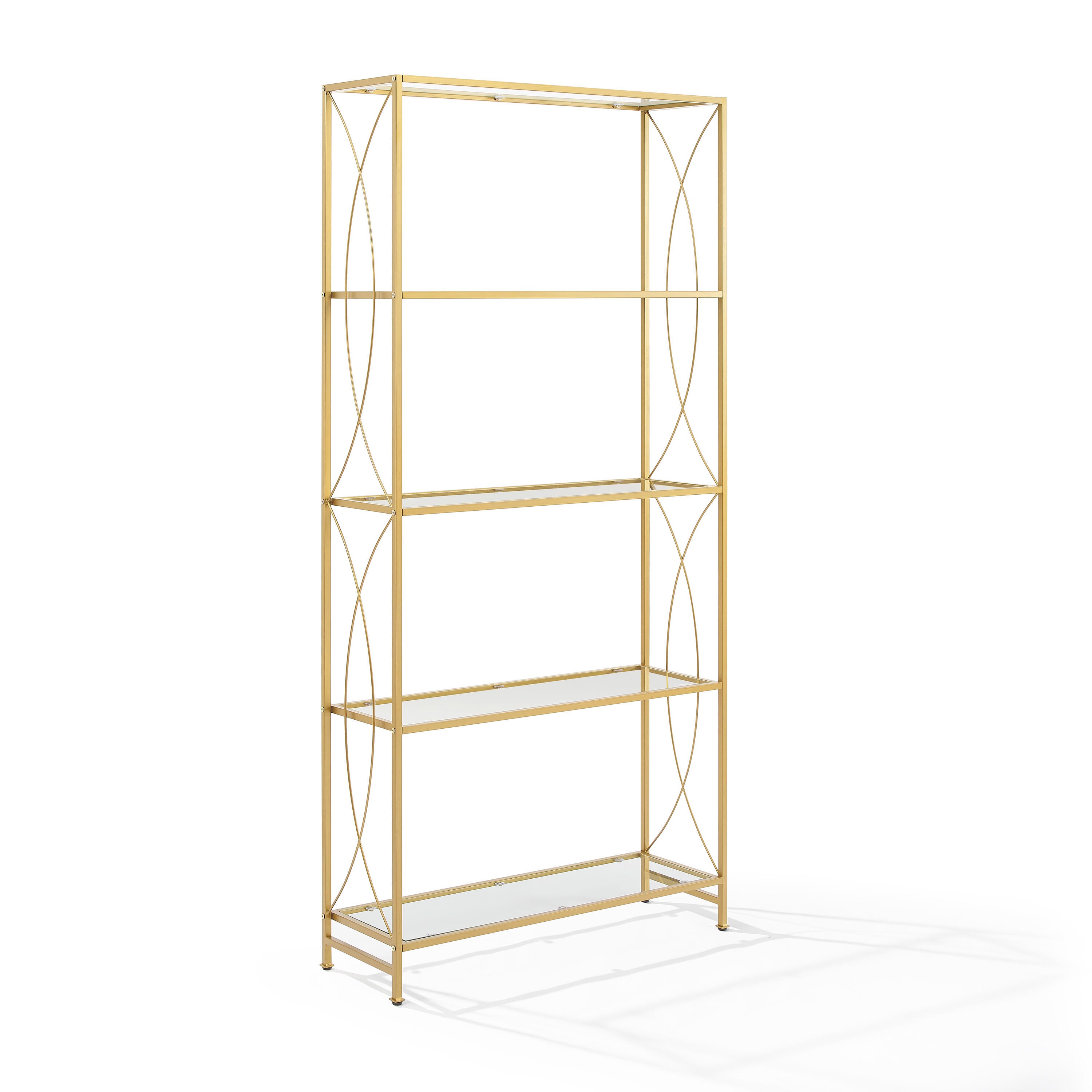 Crosley Furniture Helena 76" Bookcase, , large
