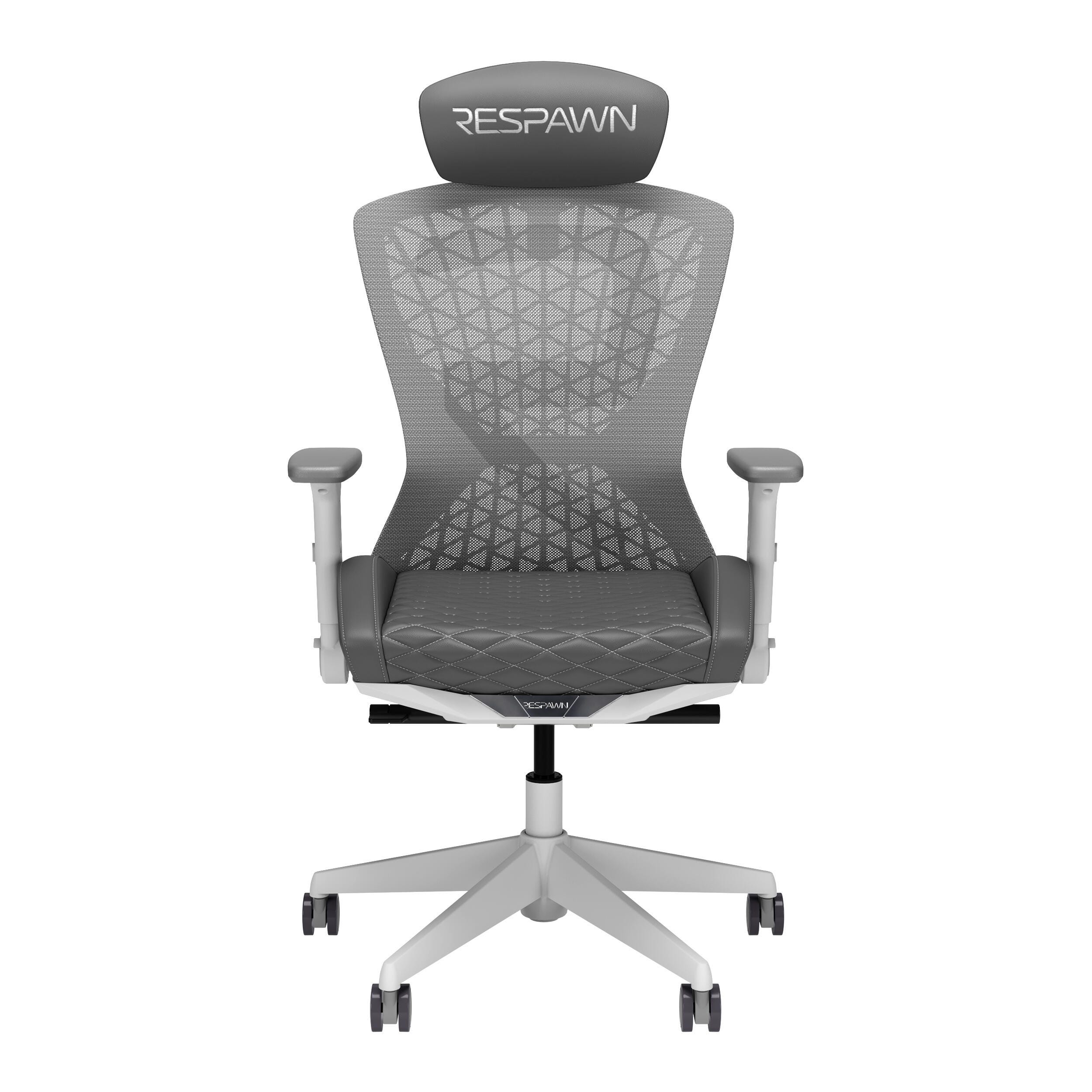 RESPAWN SPIRE Mesh Gaming Chair, White, large