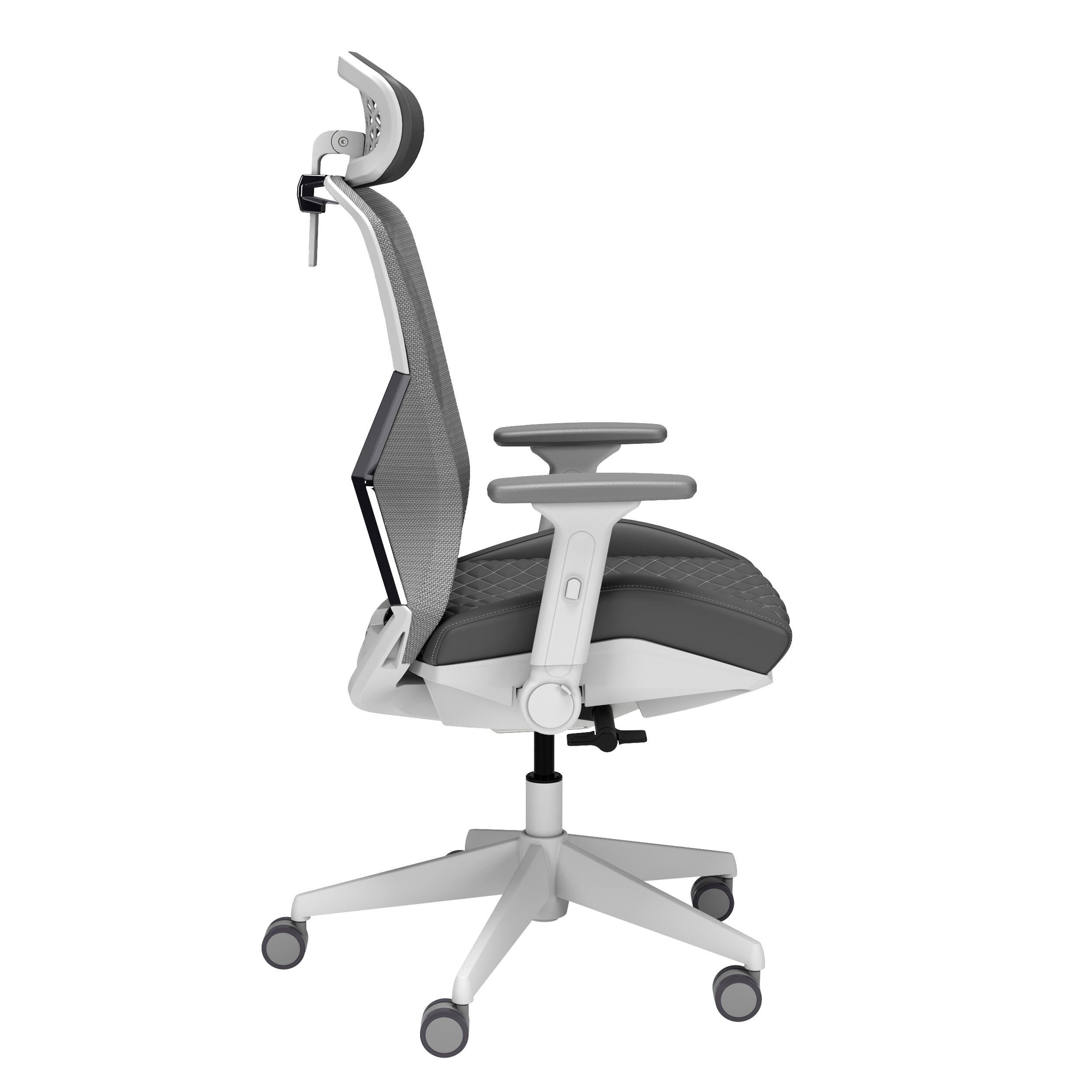 RESPAWN SPIRE Mesh Gaming Chair, White, large