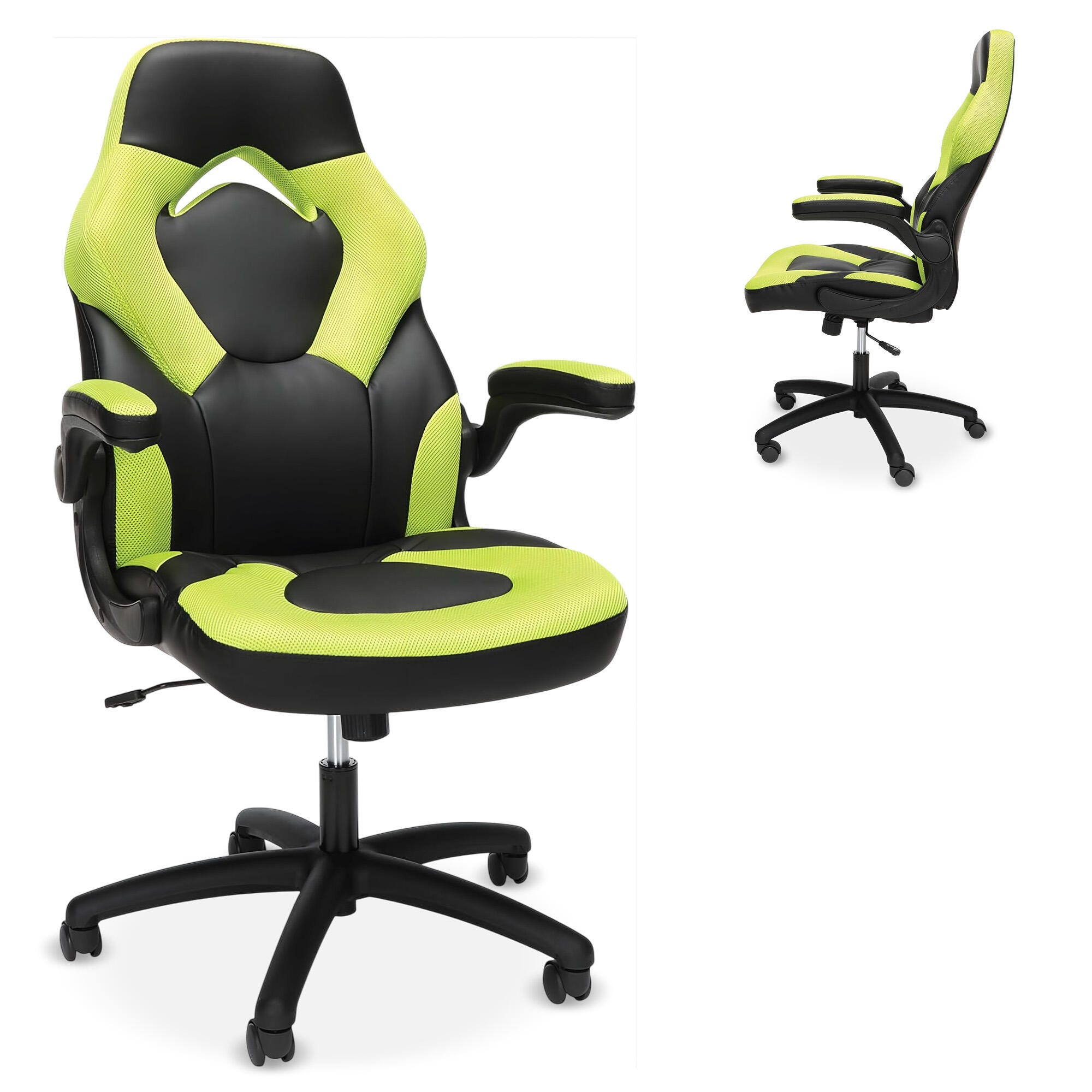 RESPAWN 3085 Ergonomic Gaming Chair, Green, large