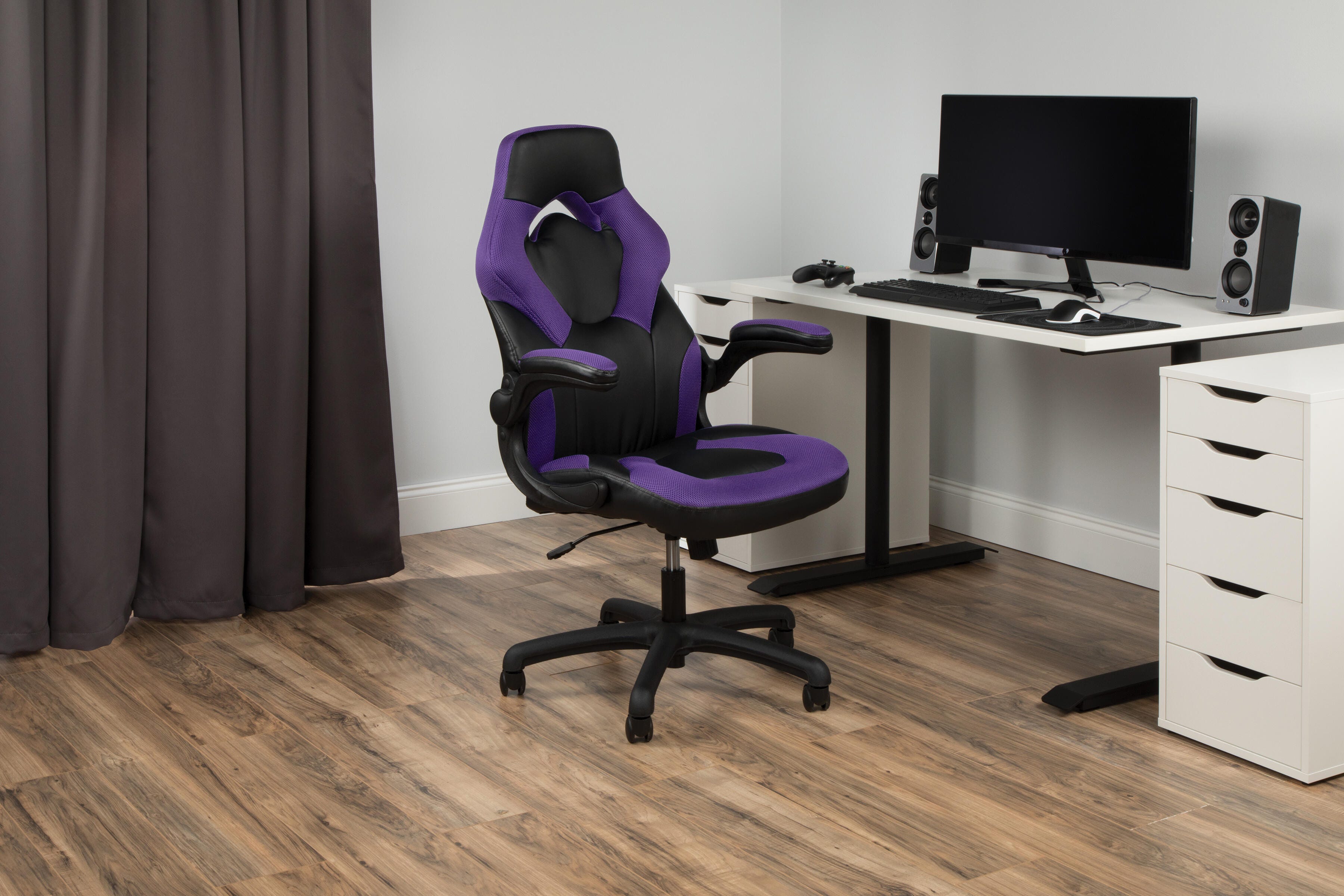 RESPAWN 3085 Ergonomic Gaming Chair, Purple, large
