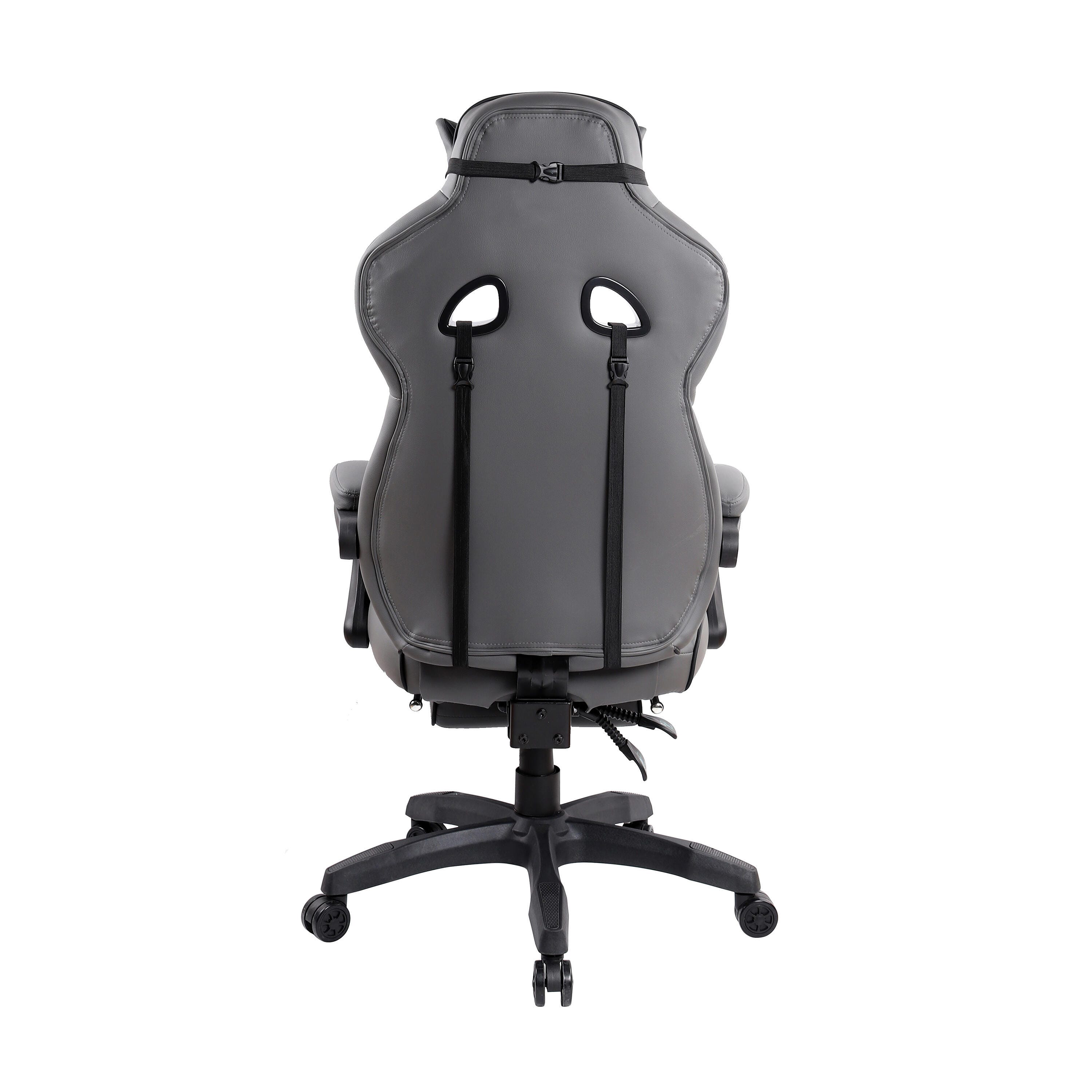 Techni Mobili Reclining Executive Office Chair with Footrest, , large