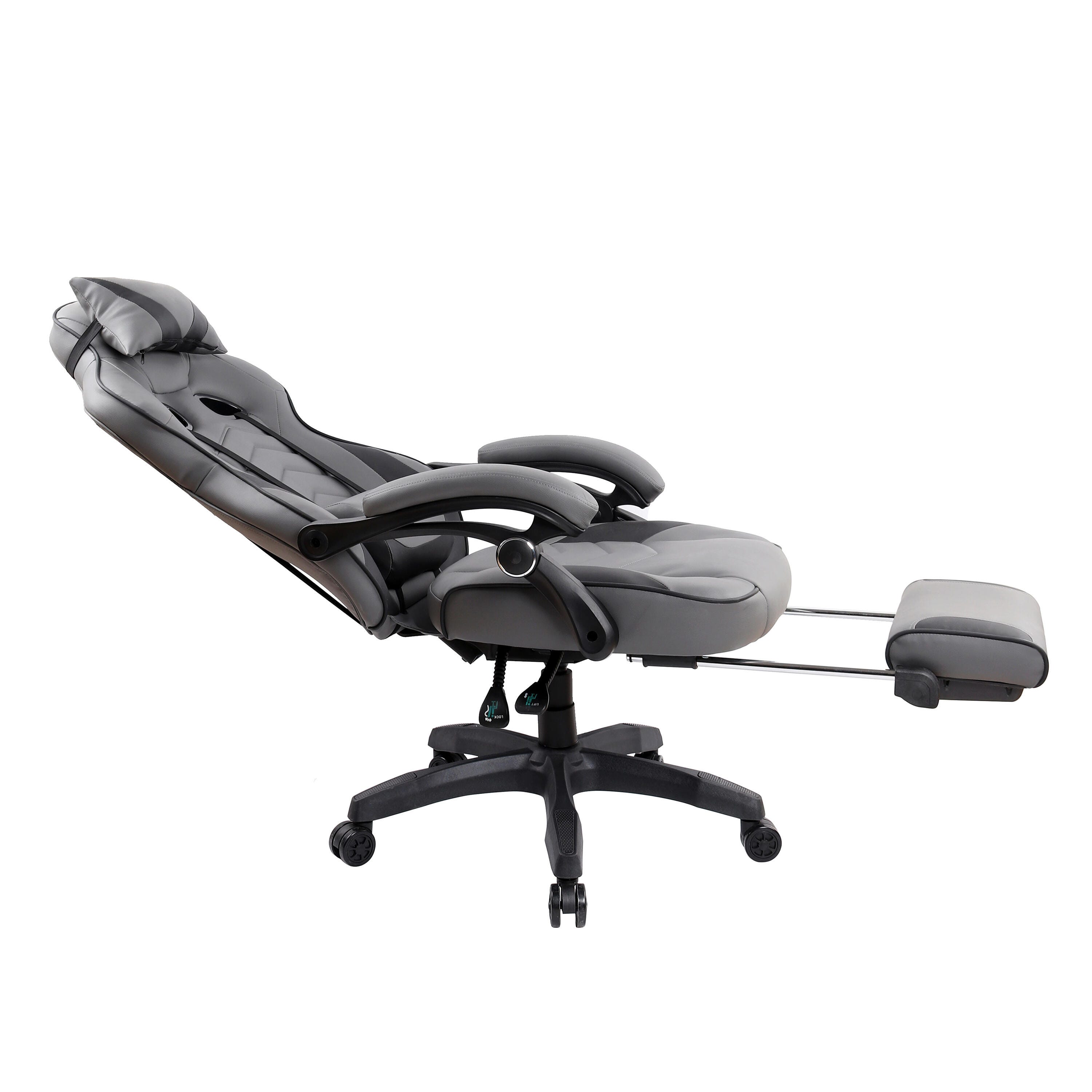Techni Mobili Reclining Executive Office Chair with Footrest, , large