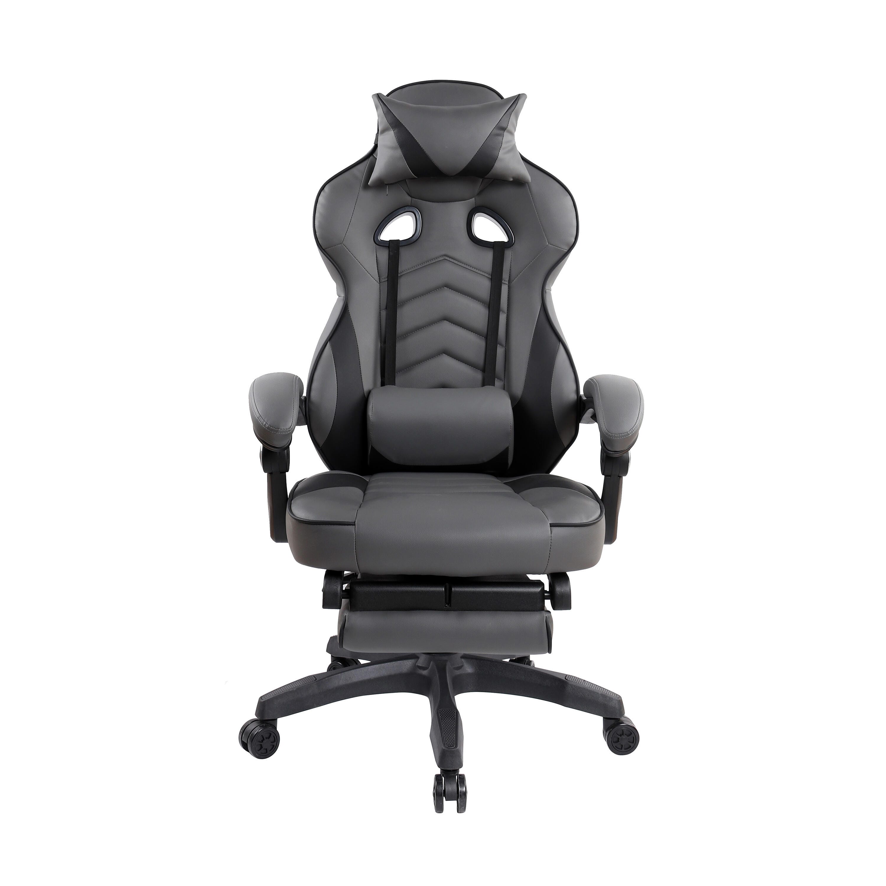 Techni Mobili Reclining Executive Office Chair with Footrest, , large