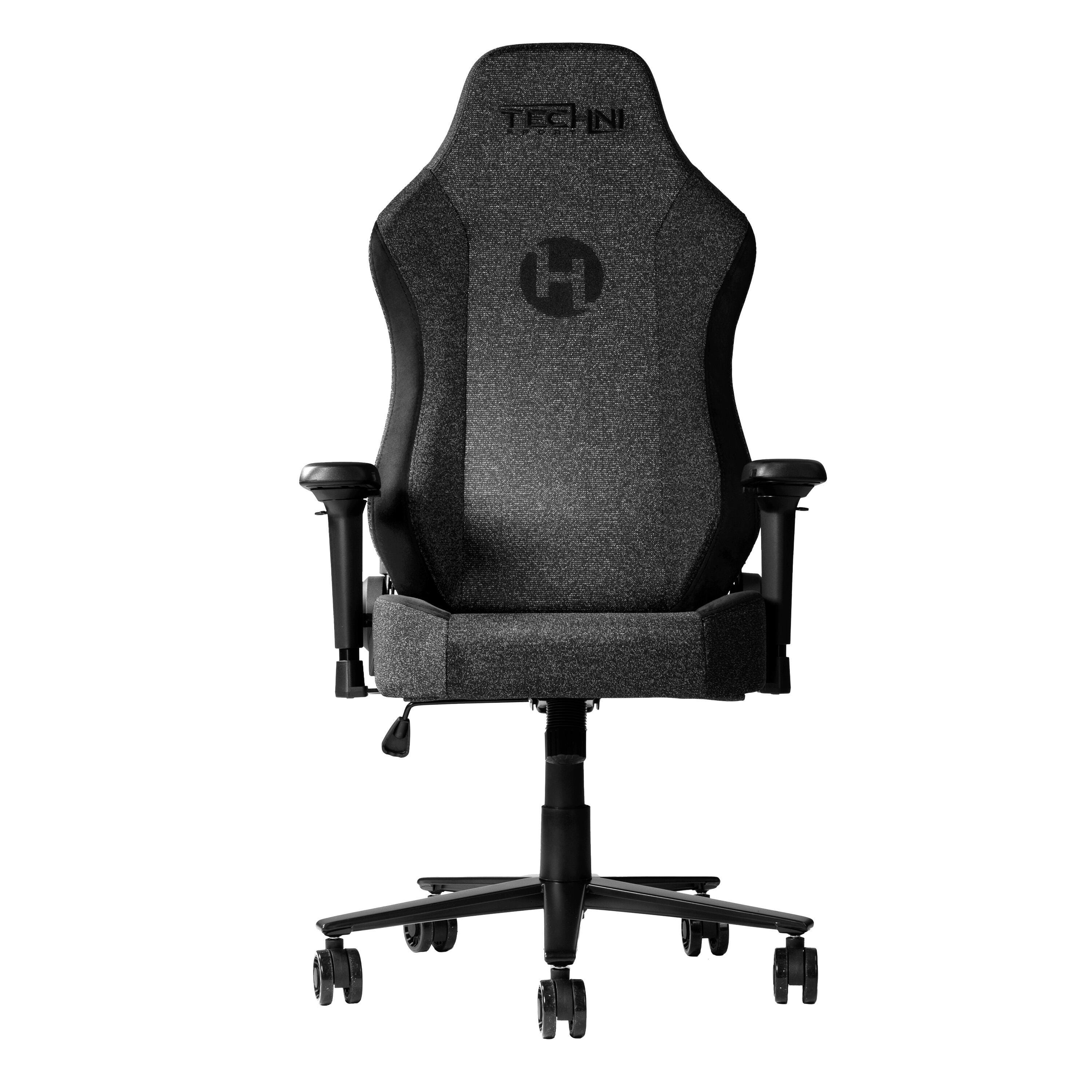 Techni Sport Gaming Chair, Black, large