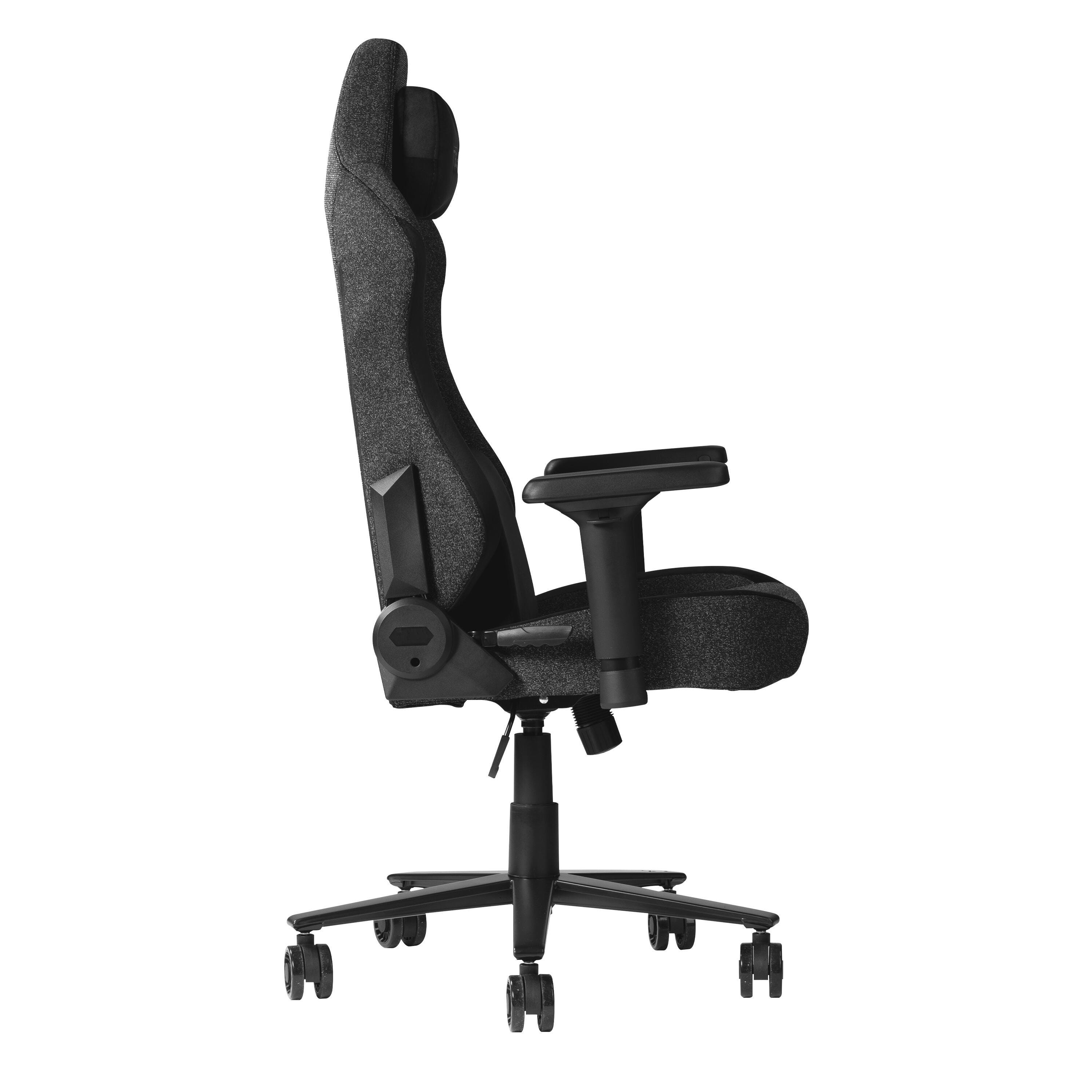 Techni Sport Gaming Chair, Black, large