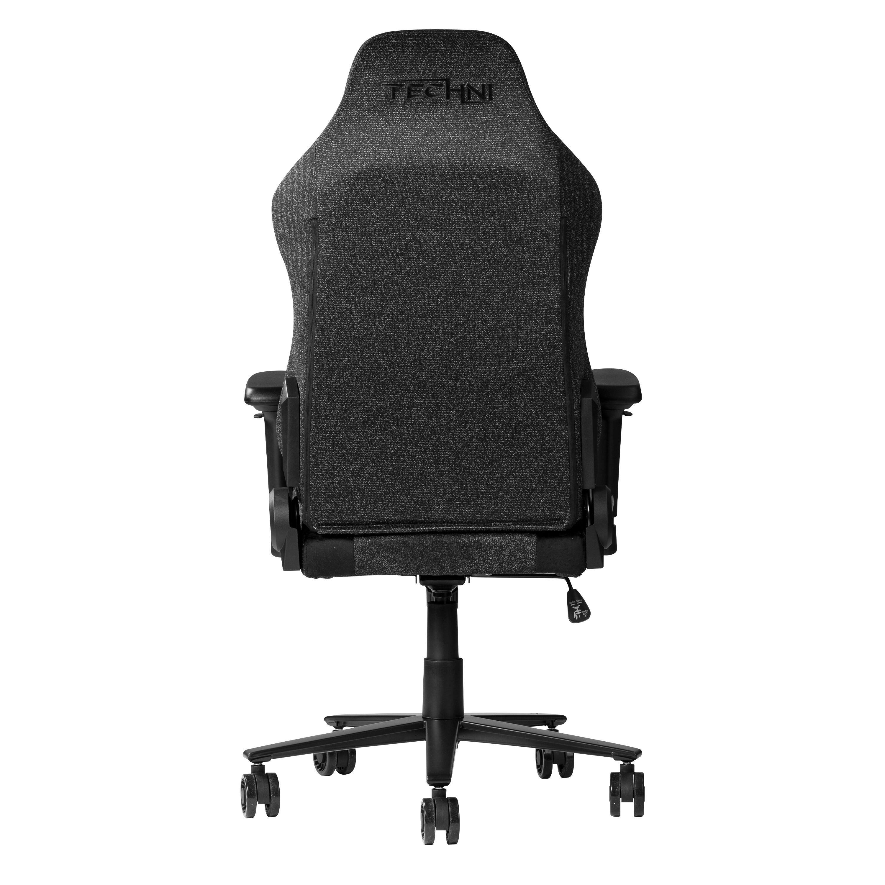 Techni Sport Gaming Chair, Black, large