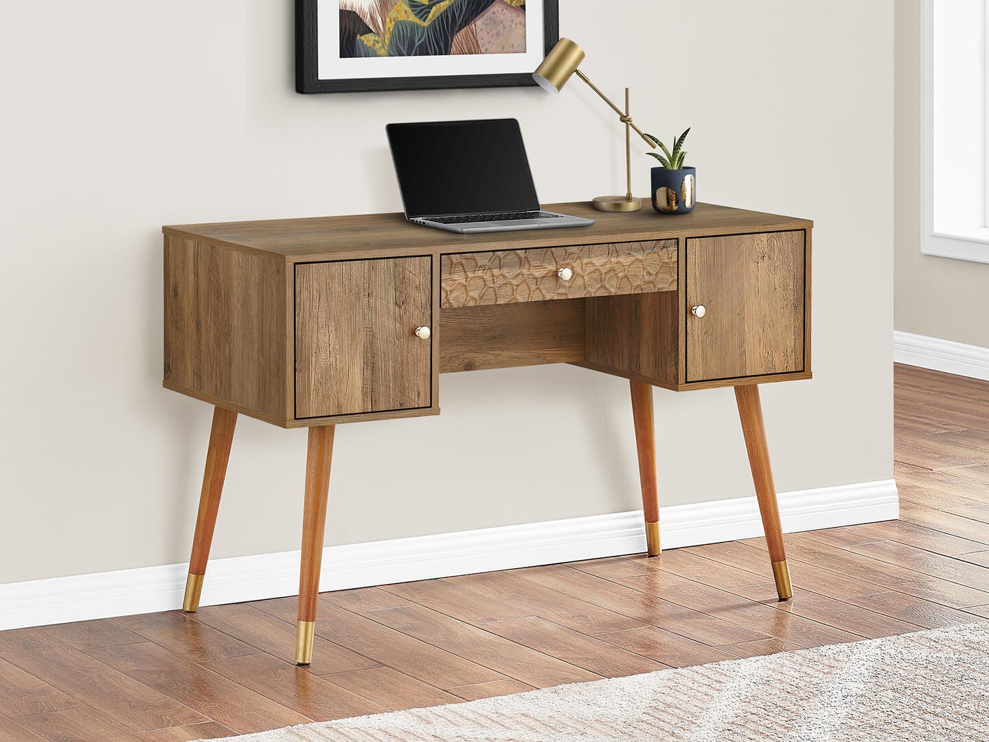 Monarch Specialties Anika Computer Desk, , large