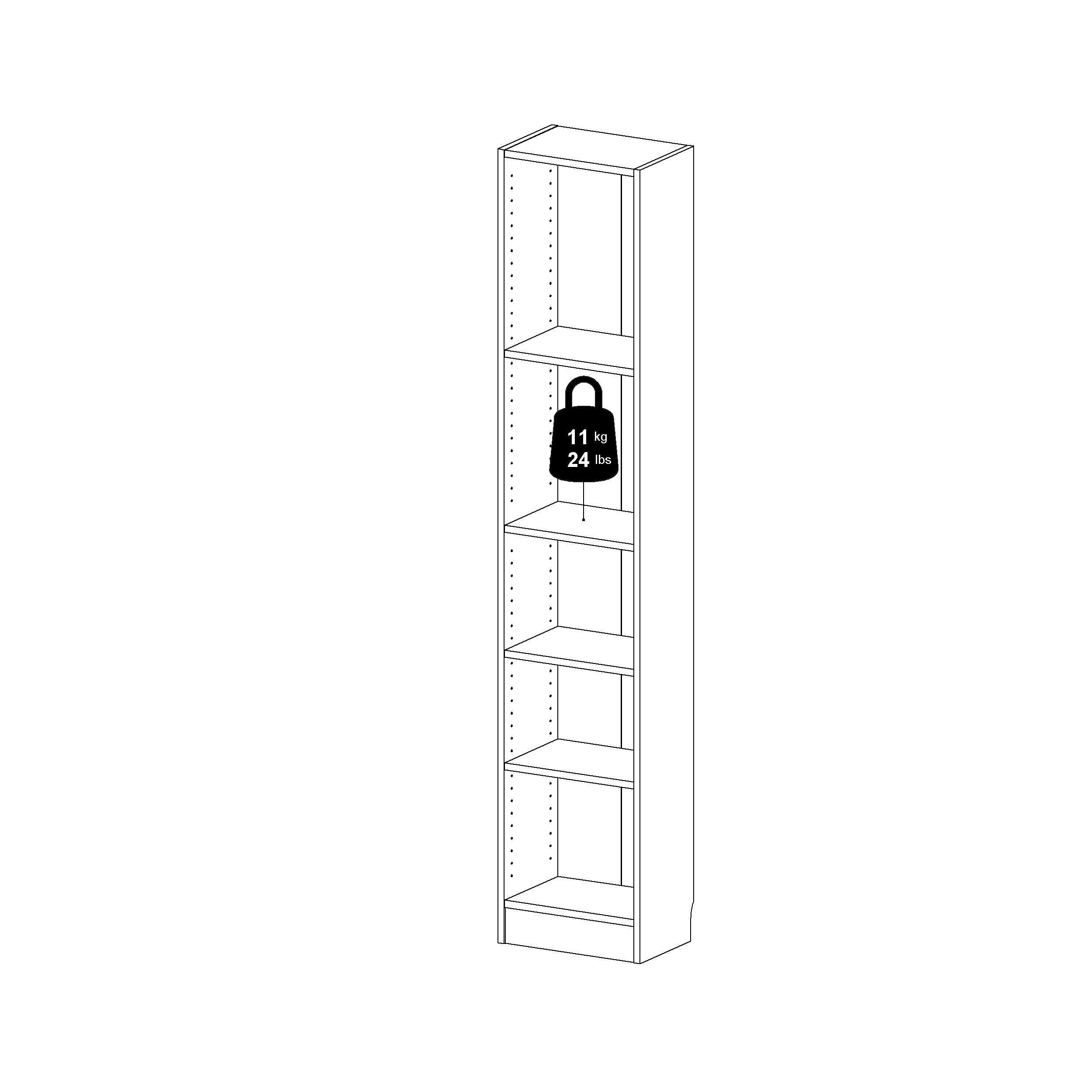Tvilum Element 80" Bookcase, , large
