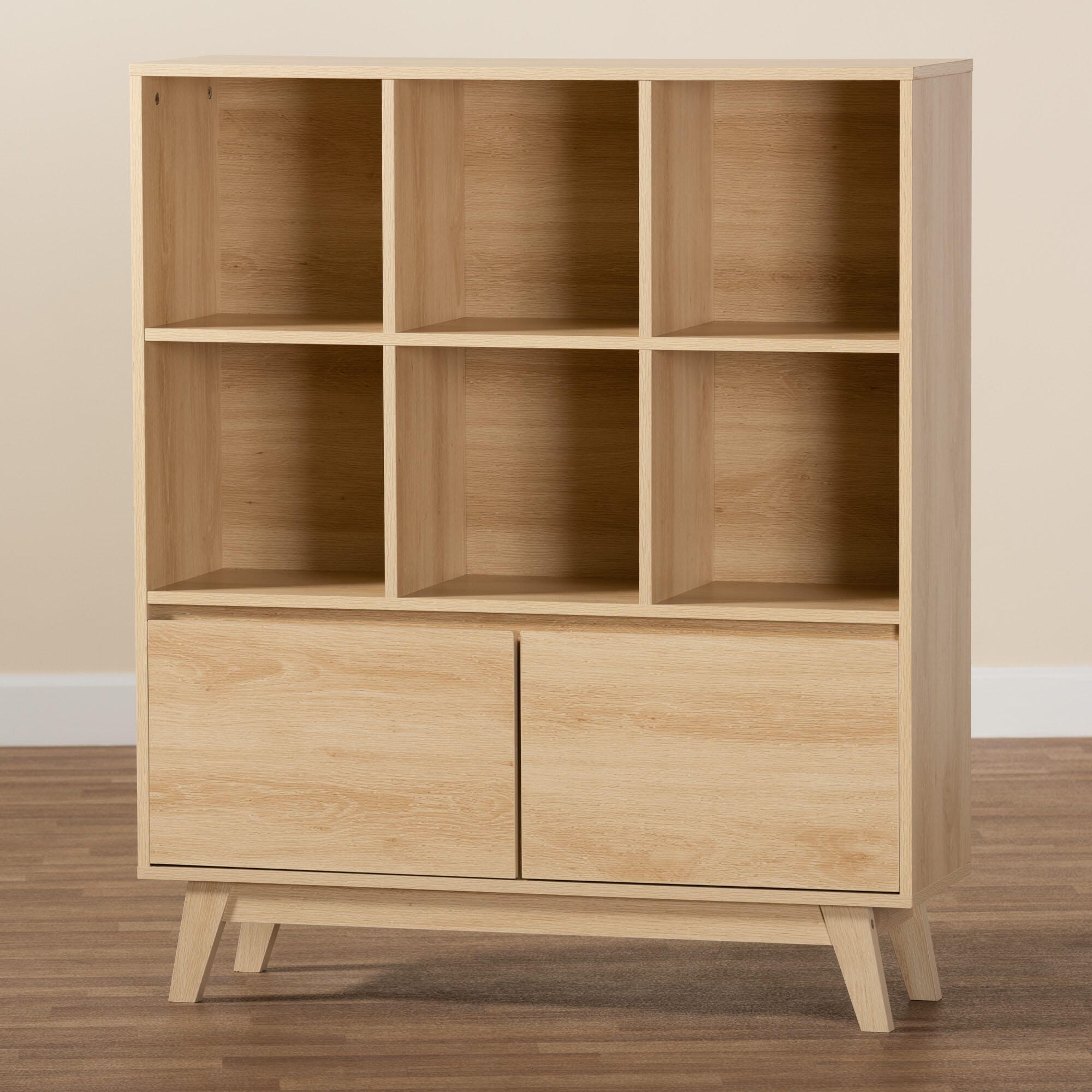 Baxton Studio Danina 45" Bookshelf, , large