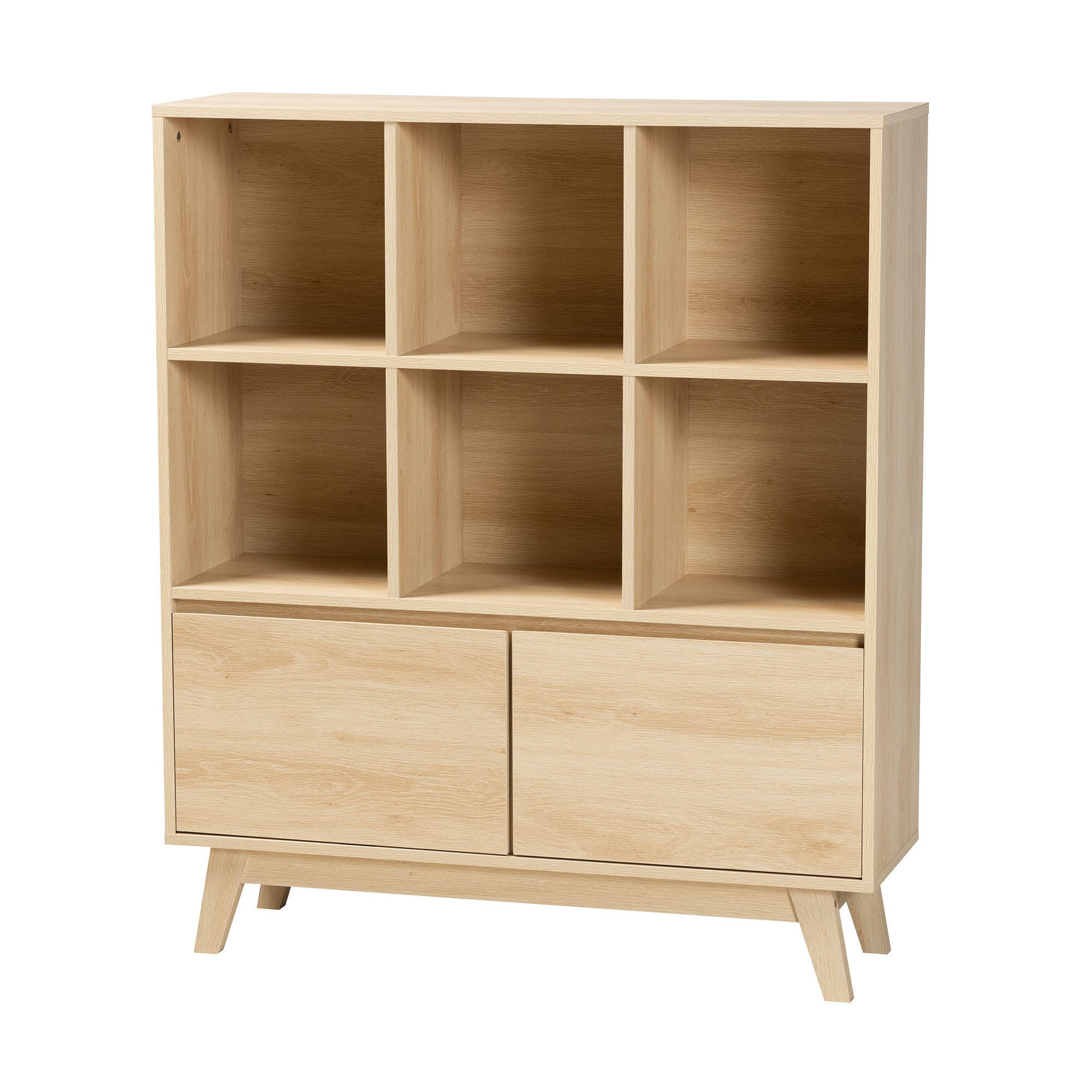 Baxton Studio Danina 45" Bookshelf, , large