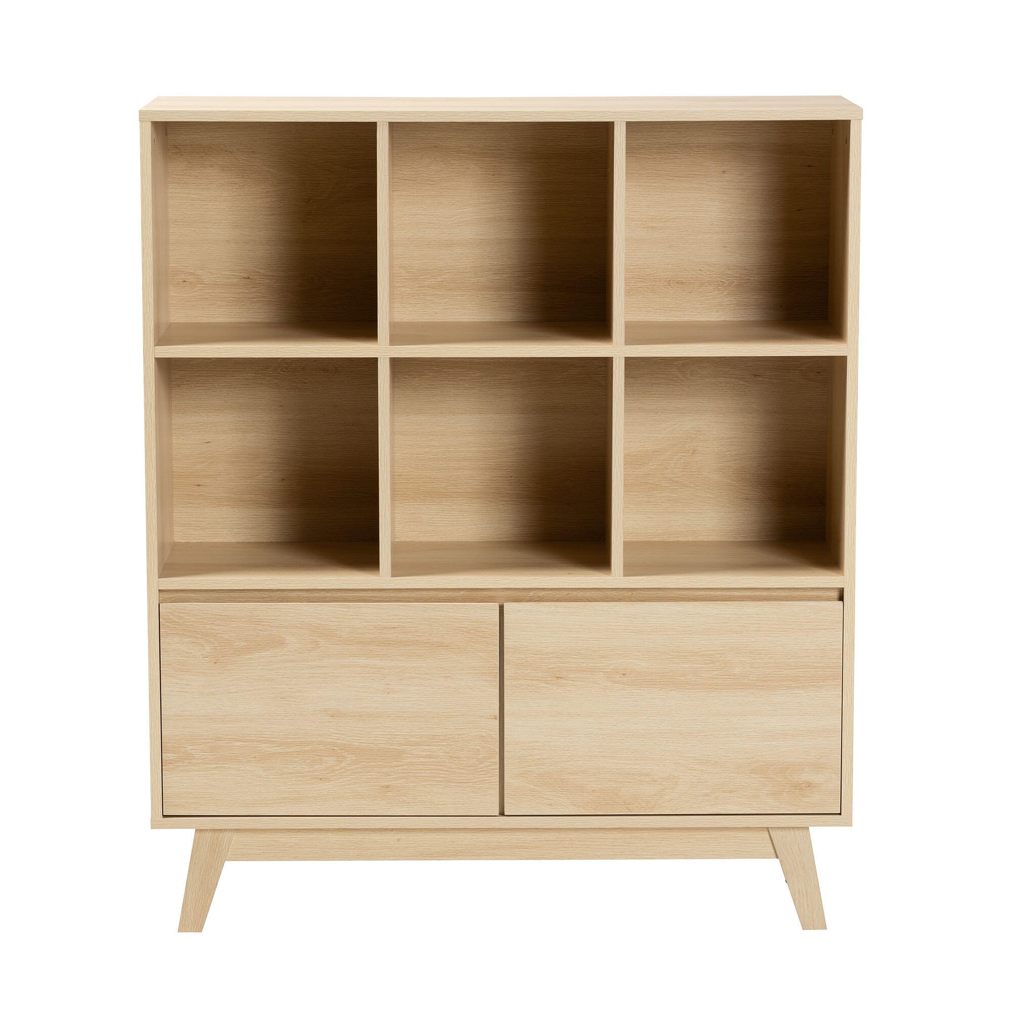 Baxton Studio Danina 45" Bookshelf, , large