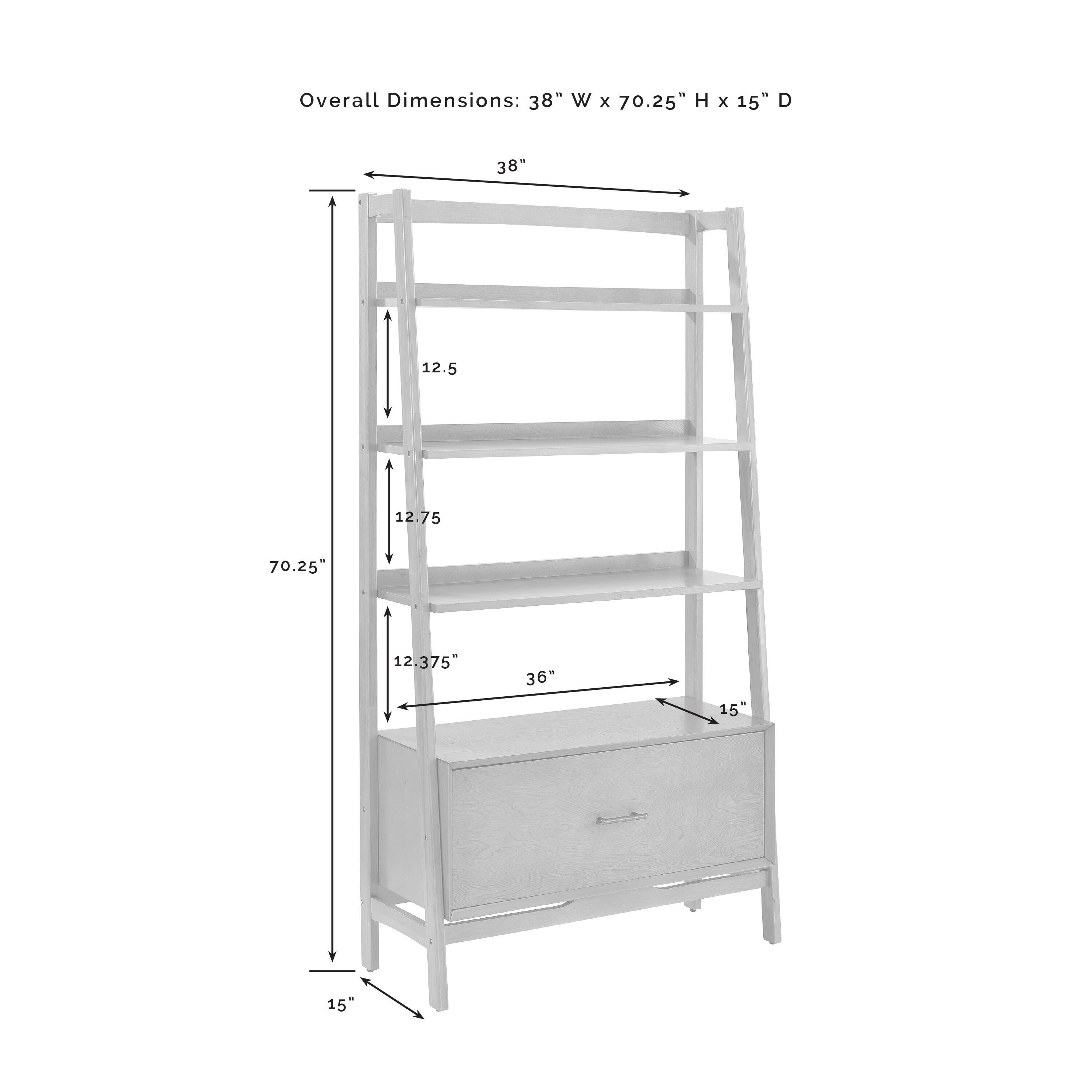 Crosley Furniture Landon 70" Bookcase, , large