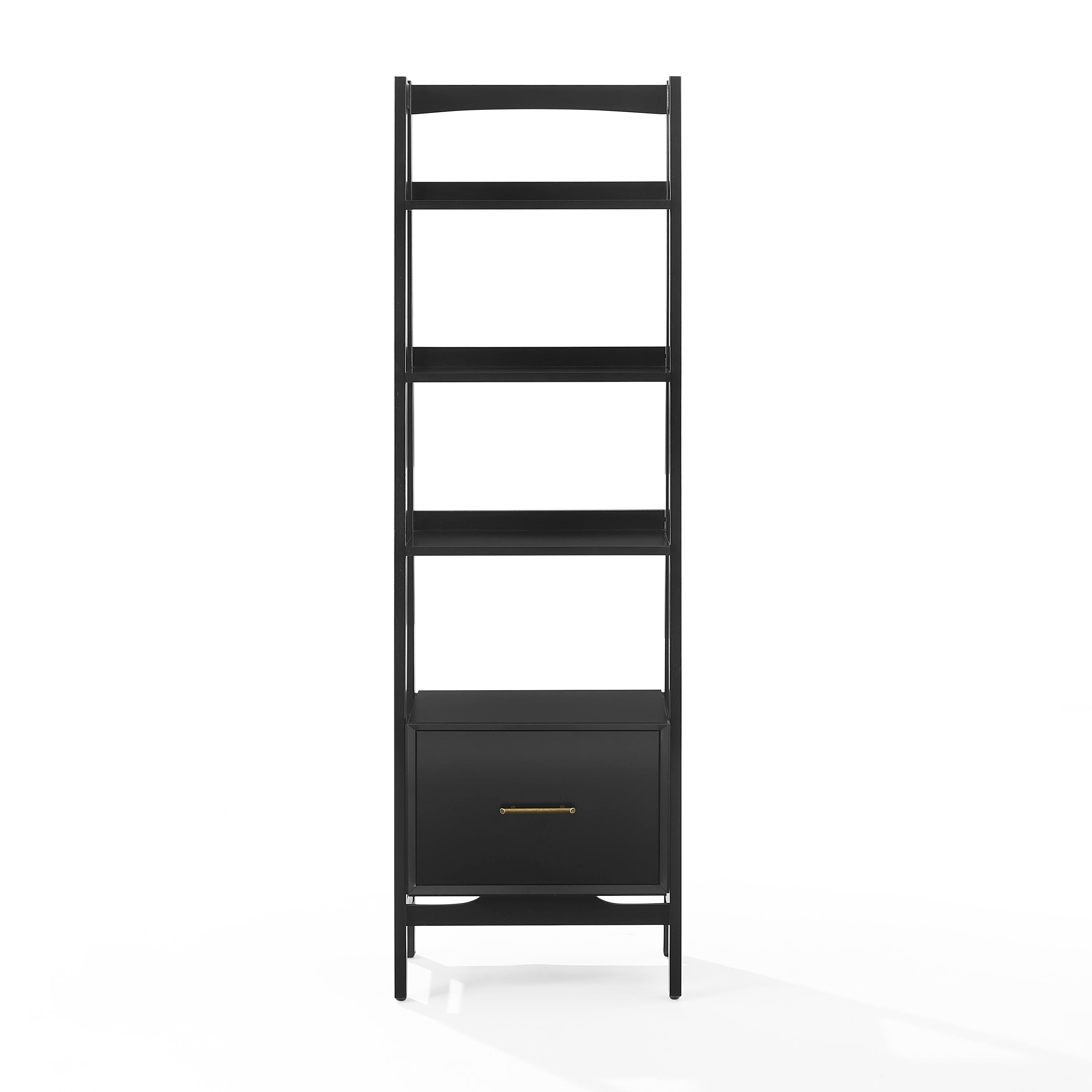 Crosley Furniture Landon 70" Etagere Bookcase, , large