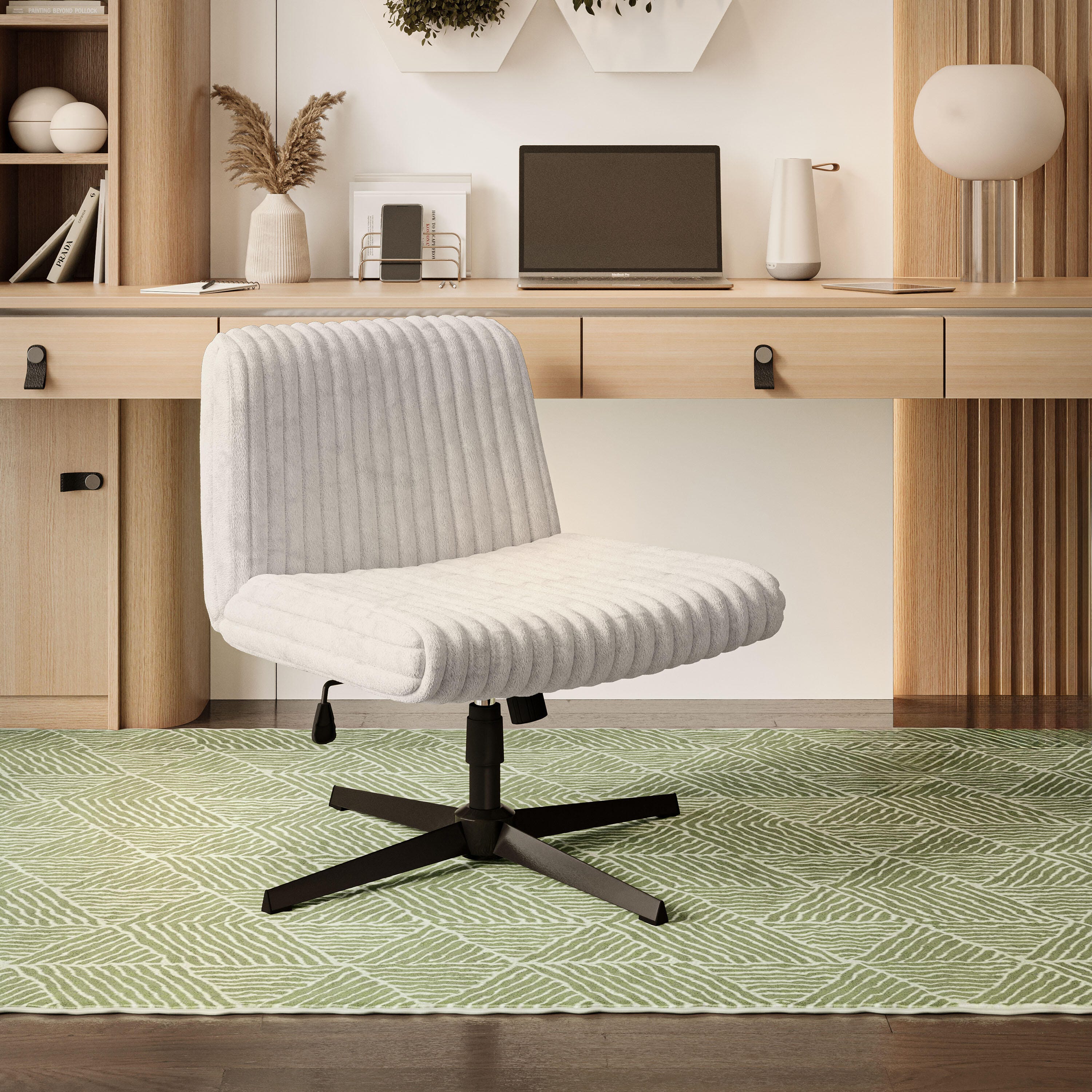 Techni Mobili Criss Cross Home Office Desk Chair, , large