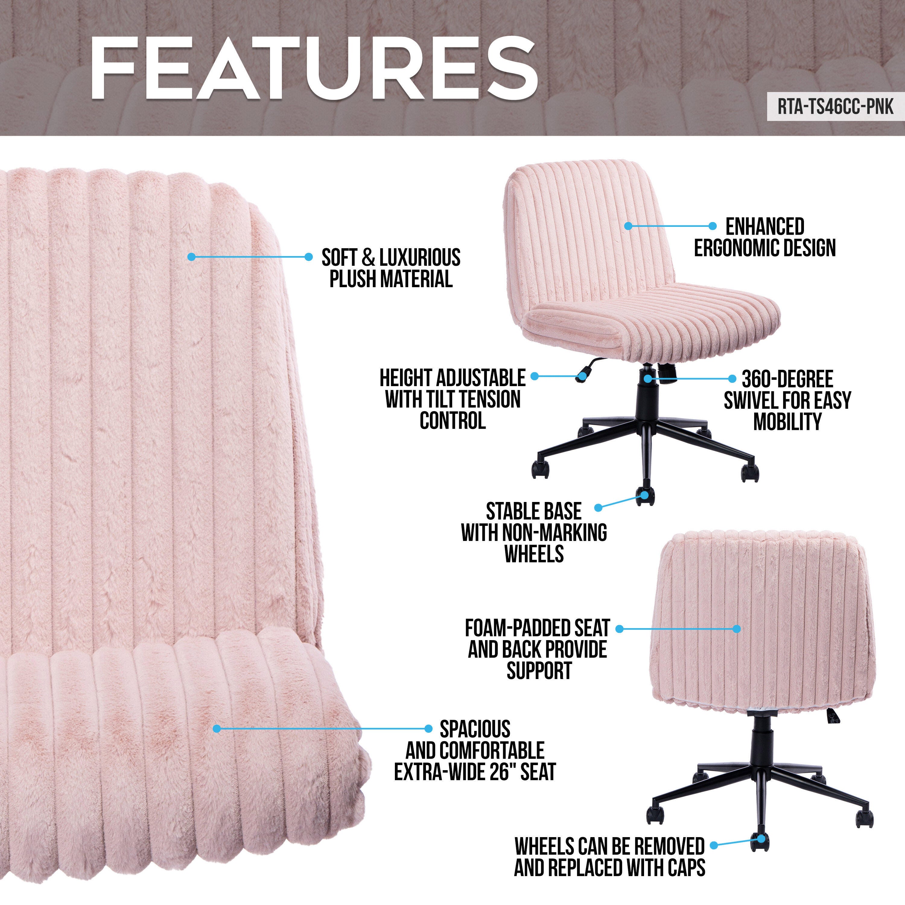 Techni Sport Criss Cross Gaming Chair, , large