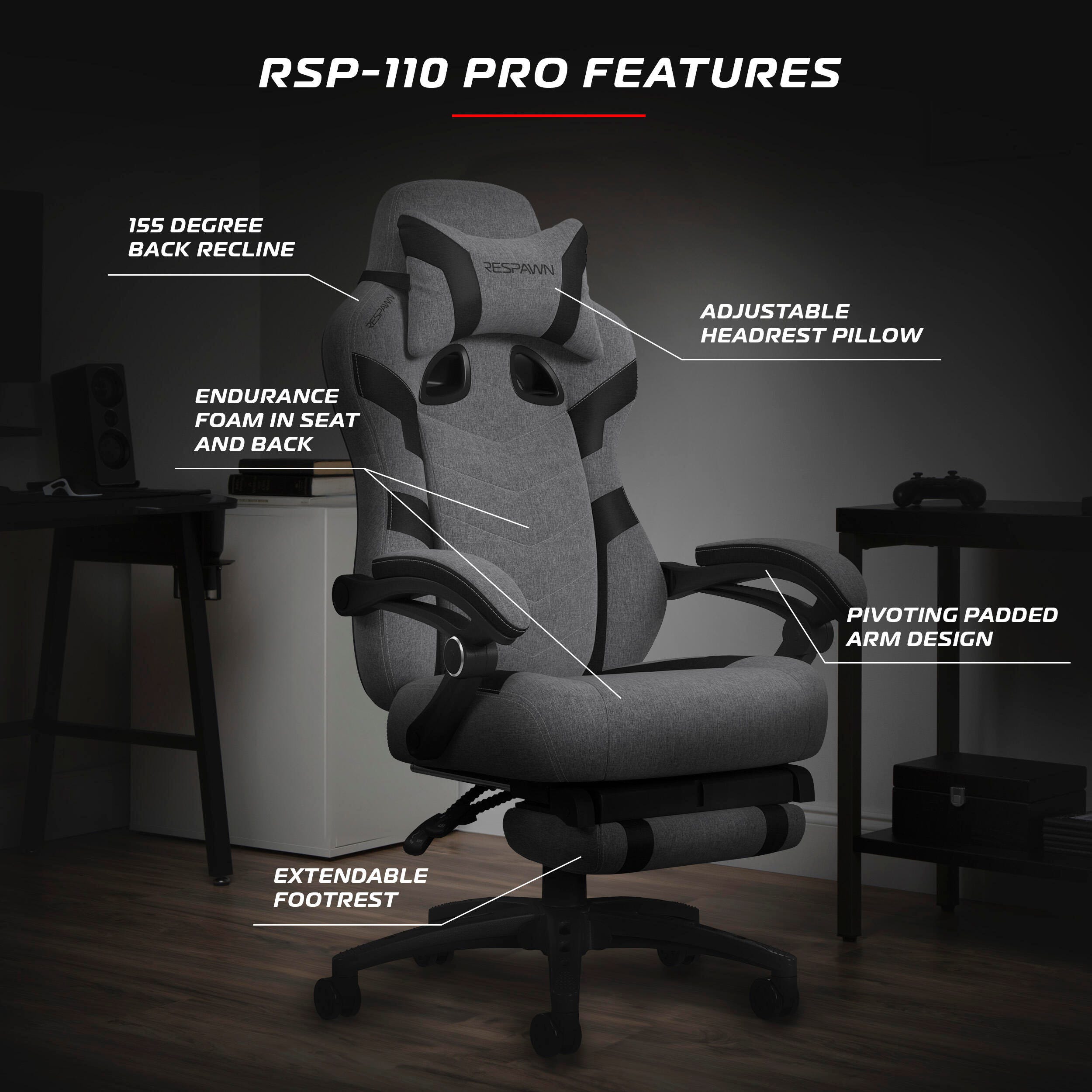 RESPAWN 110 Pro Gaming Chair, , large
